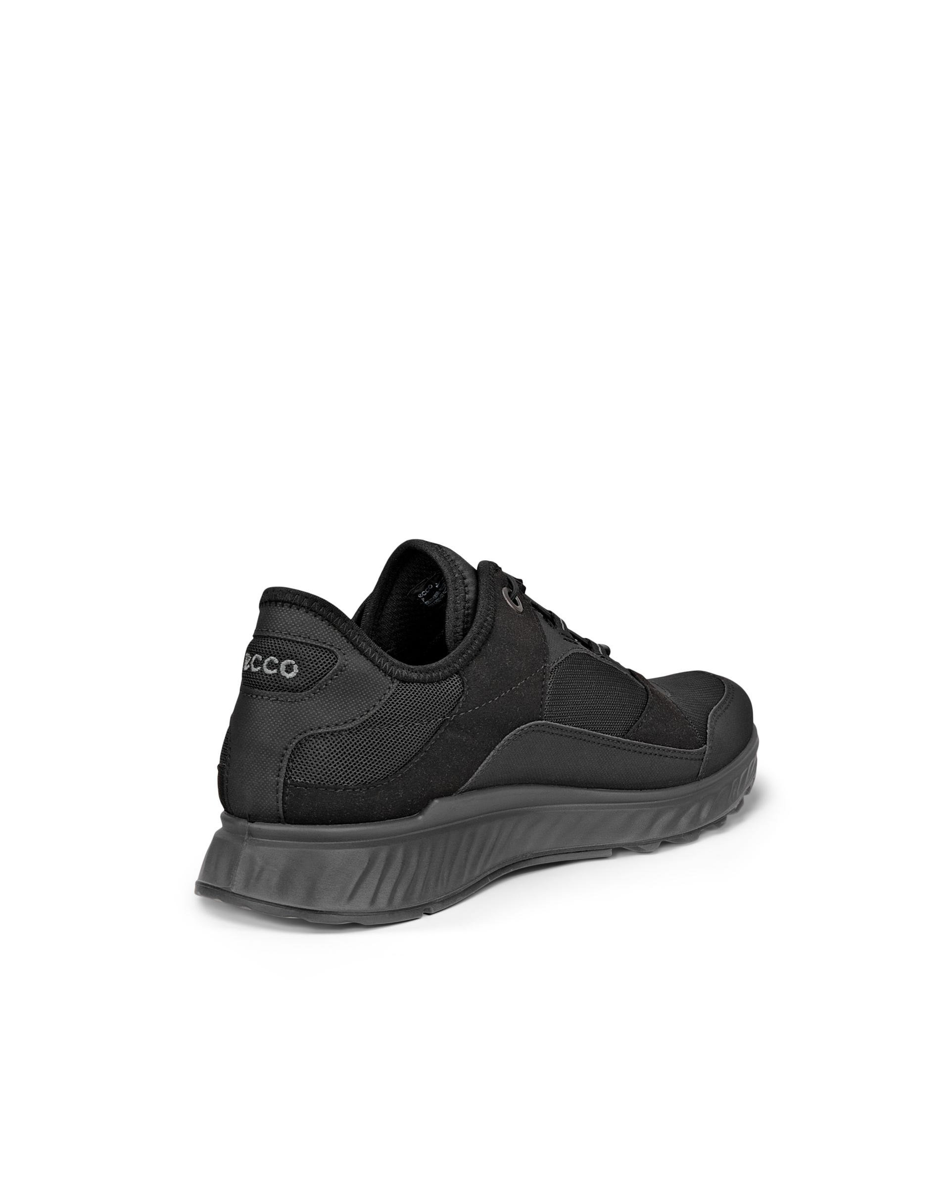 Men's ECCO® Exostride Gore-Tex Outdoor Trainer - Black - Back