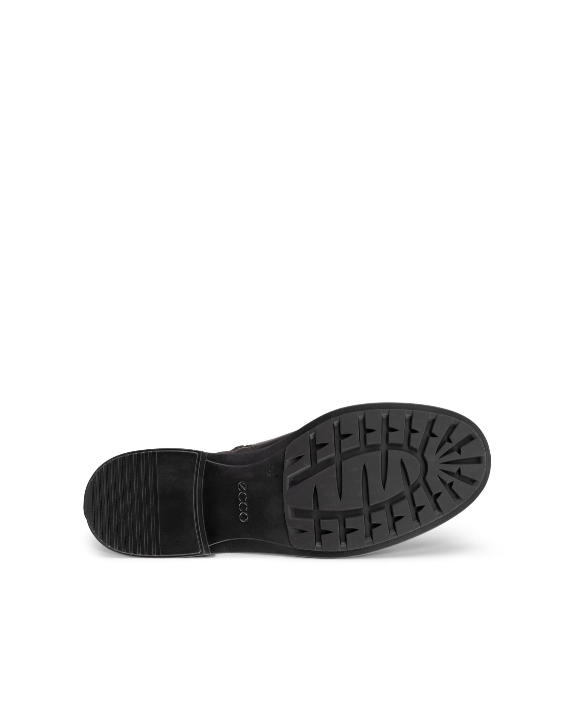 ECCO Metropole Amsterdam ウィメンズ レザーミッドカットブーツ - ブラウン - Sole