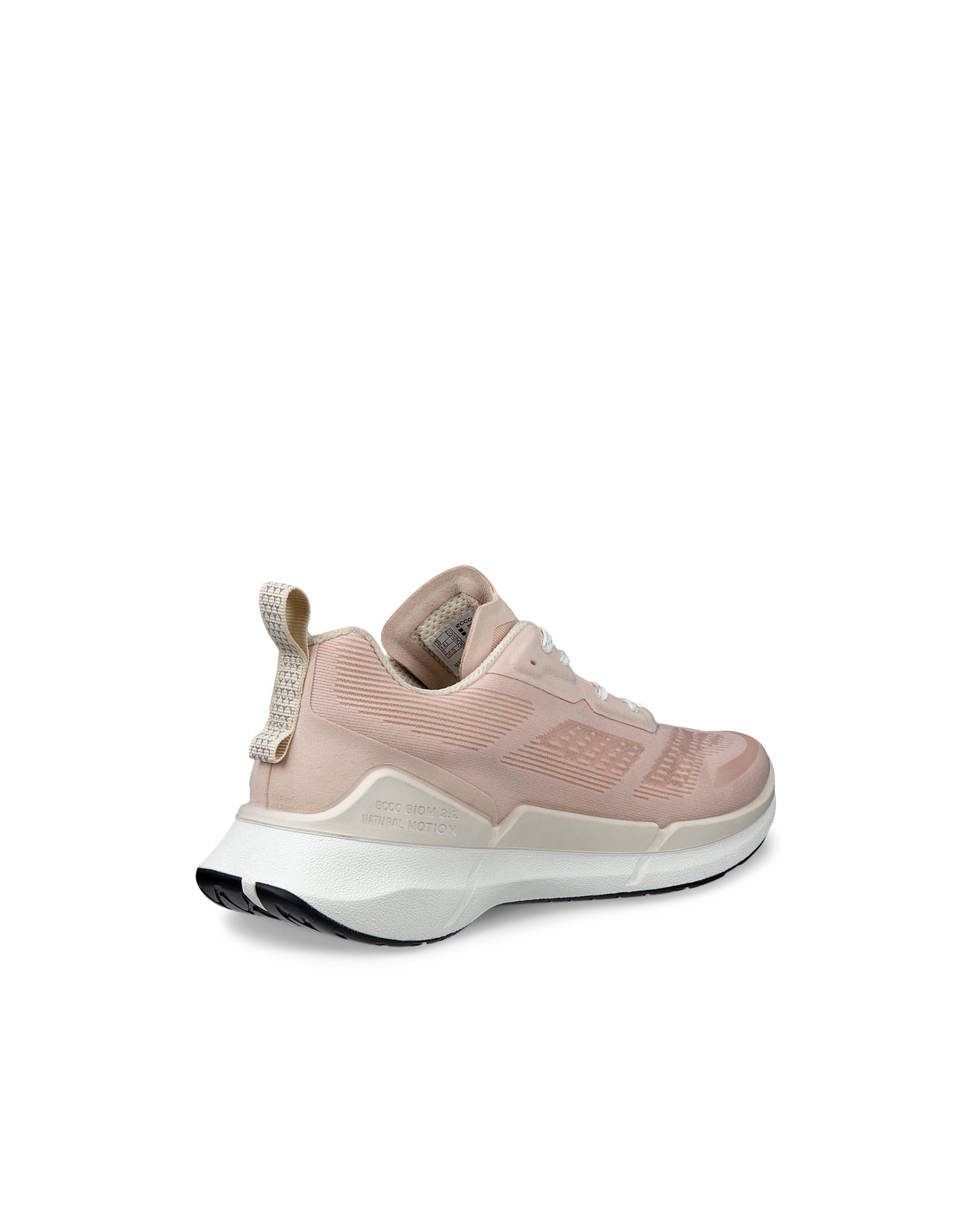 Women's ECCO® BIOM 2.2 Low Breathru Textile Sneaker - Pink - Back