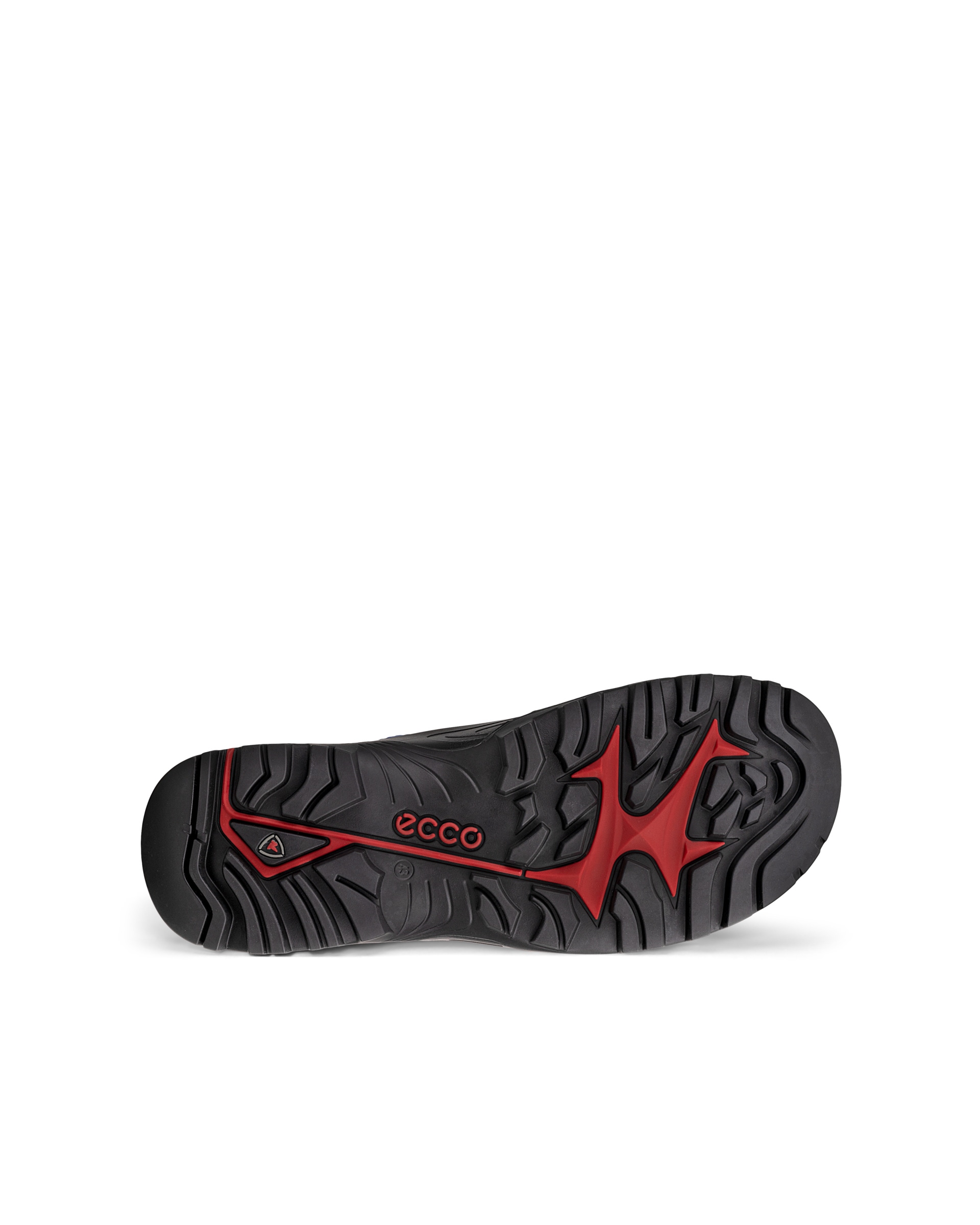 Pánské nubukové voděodolné turistické tenisky ECCO® Offroad - Modrá - Sole