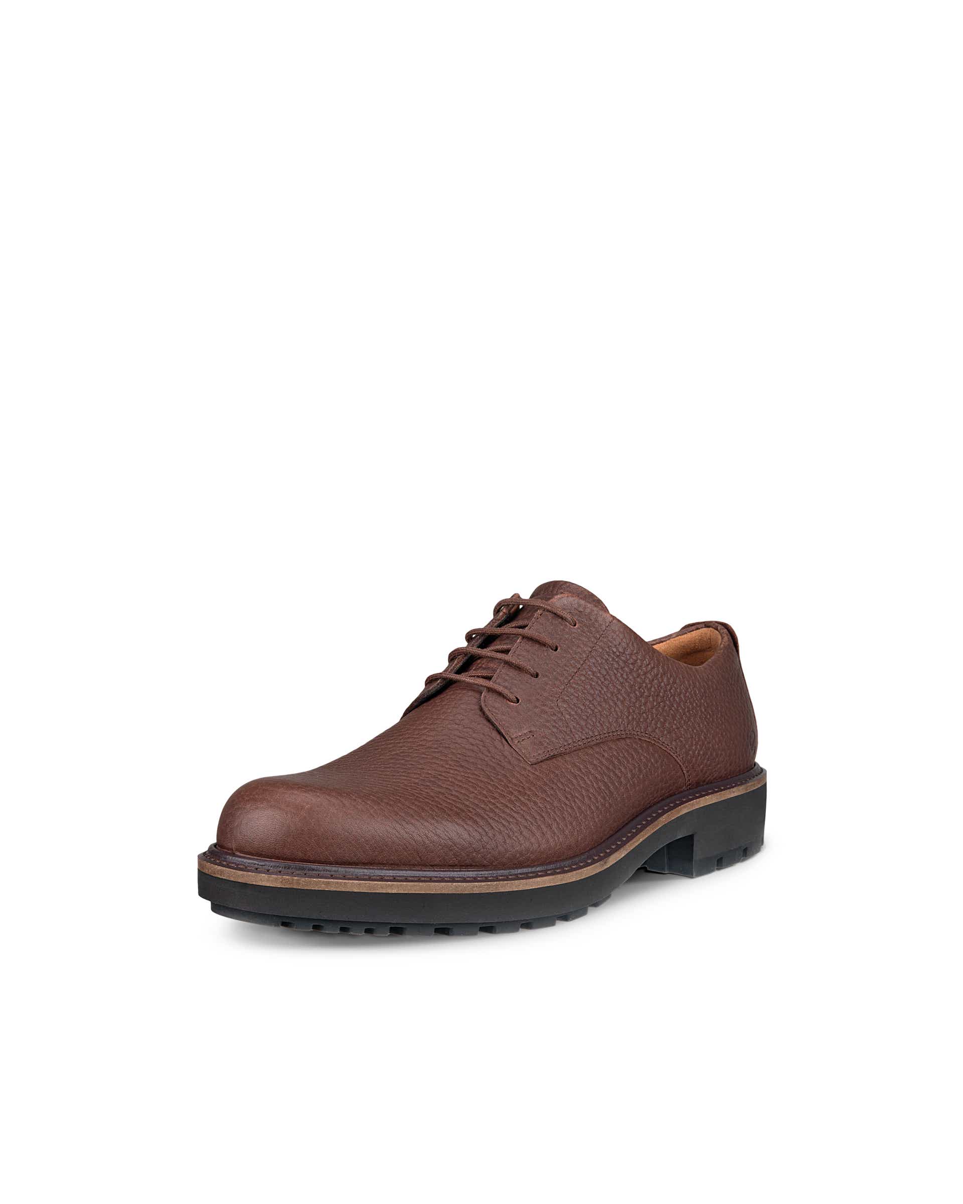 ECCO Metropole Oslo メンズ レザーダービーシューズ - ブラウン - Main