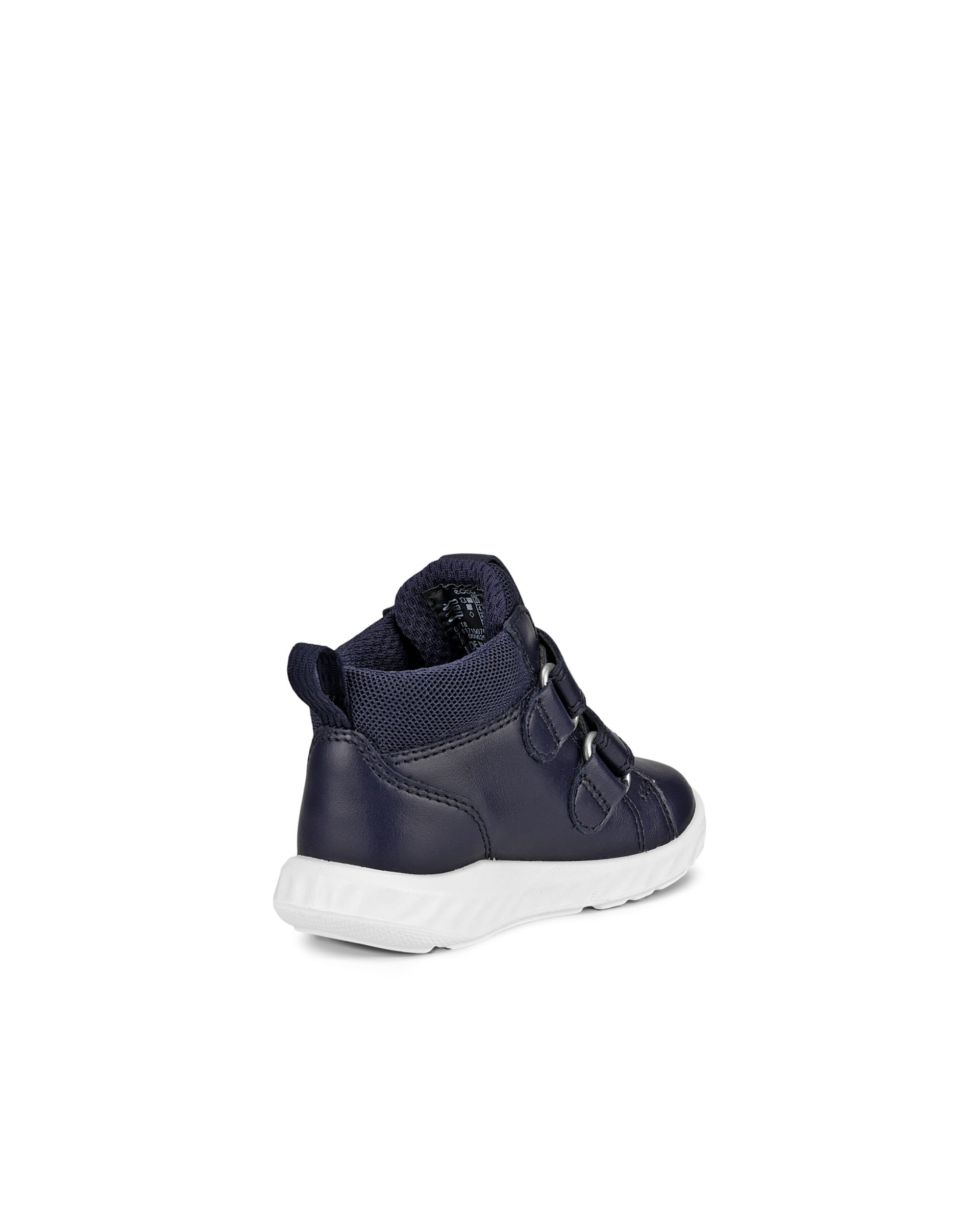 ECCO® SP.1 Lite baskets en cuir Gore-Tex à scratch pour enfant - Bleu - Back