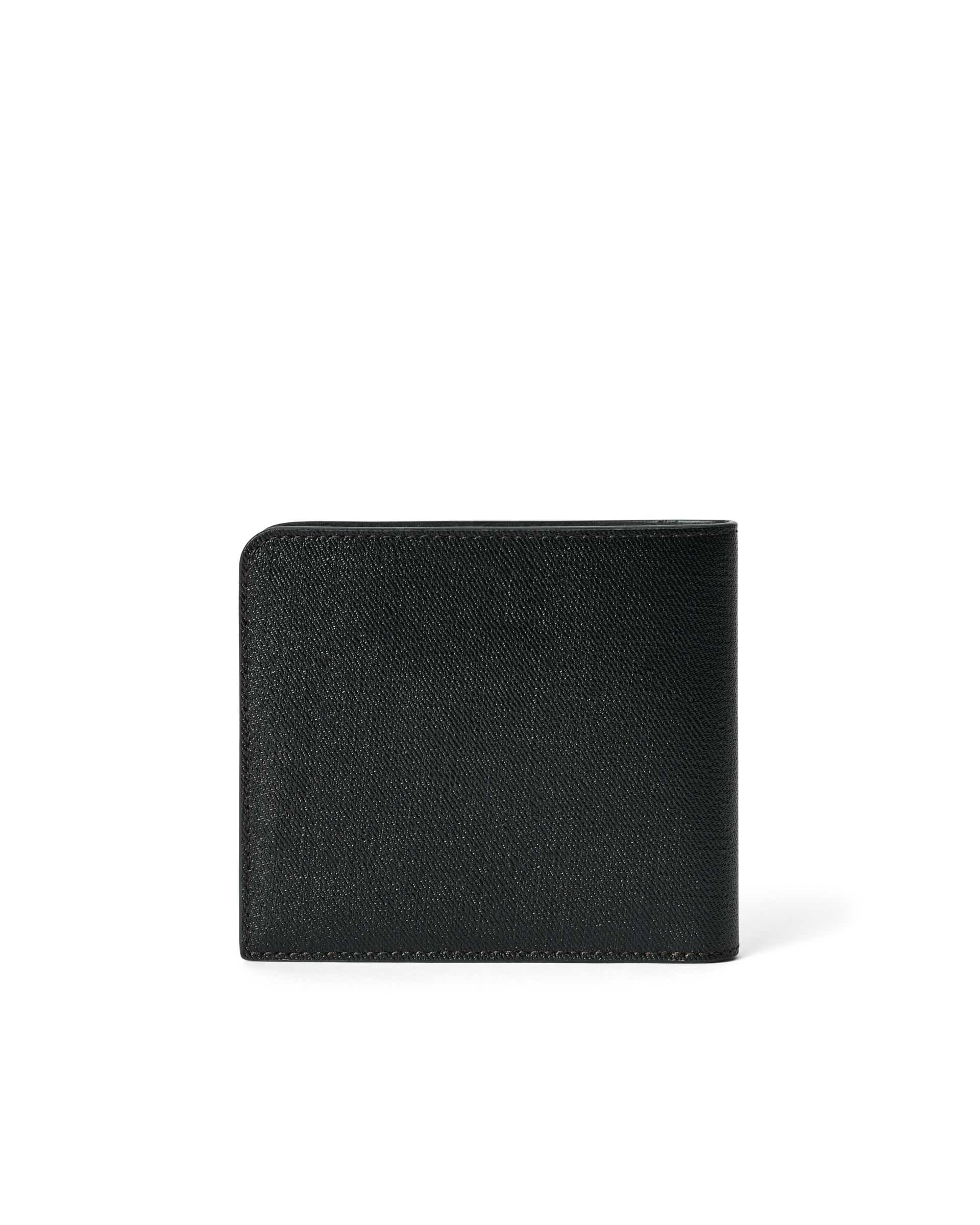 Carteira pequena couro ECCO® Wallet - Preto - Back
