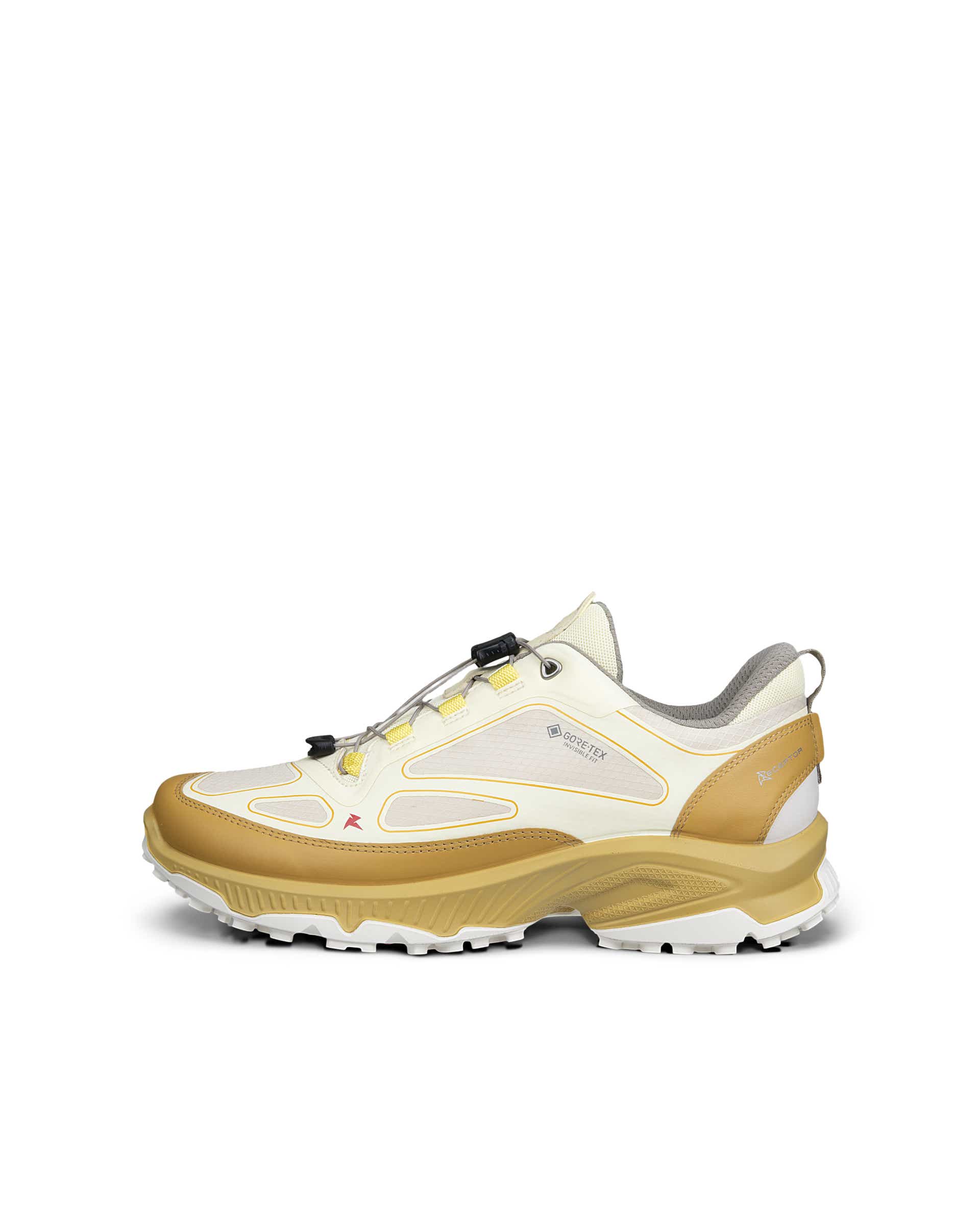 ECCO RECEPTOR XP WOMEN ウィメンズ レザースニーカー - イエロー - Outside