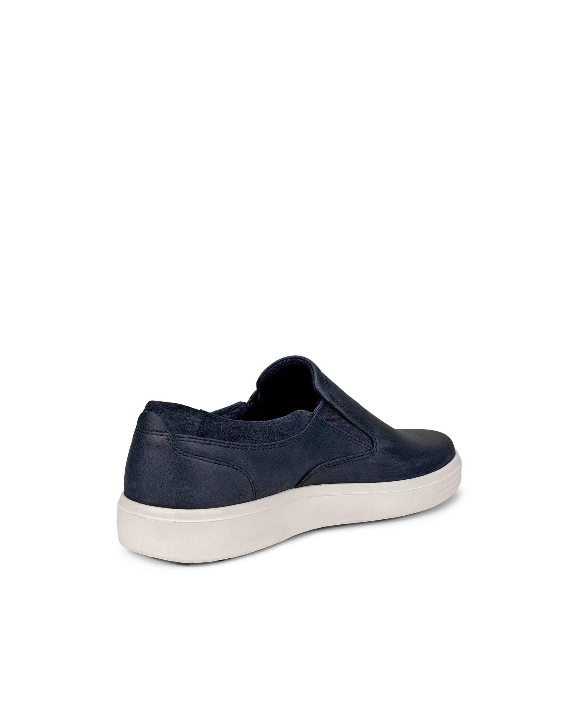 ECCO Soft Classic Shoe - Blue - Outside