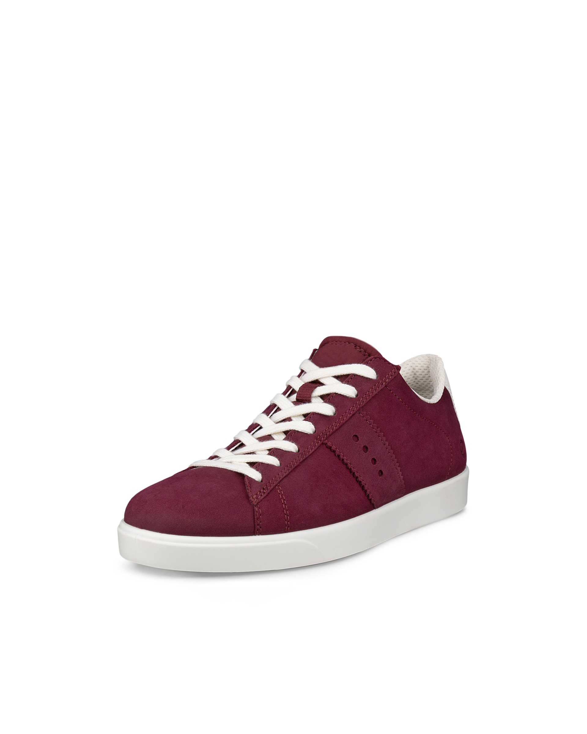 ECCO® STREET LITE baskets en nubuck pour femme - Rouge - Main