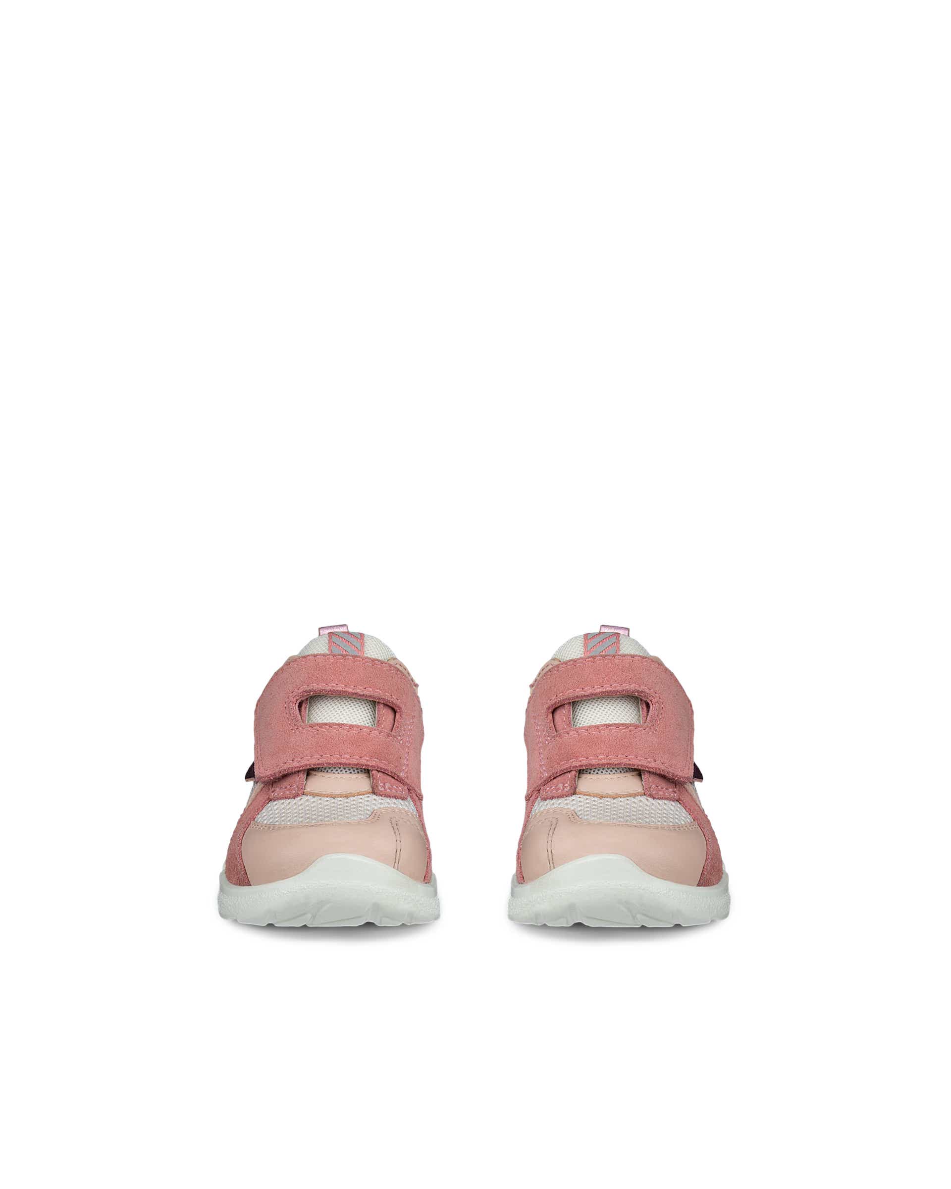 ECCO® Soft 7 baskets en nubuck pour femme - Rose - Front pair