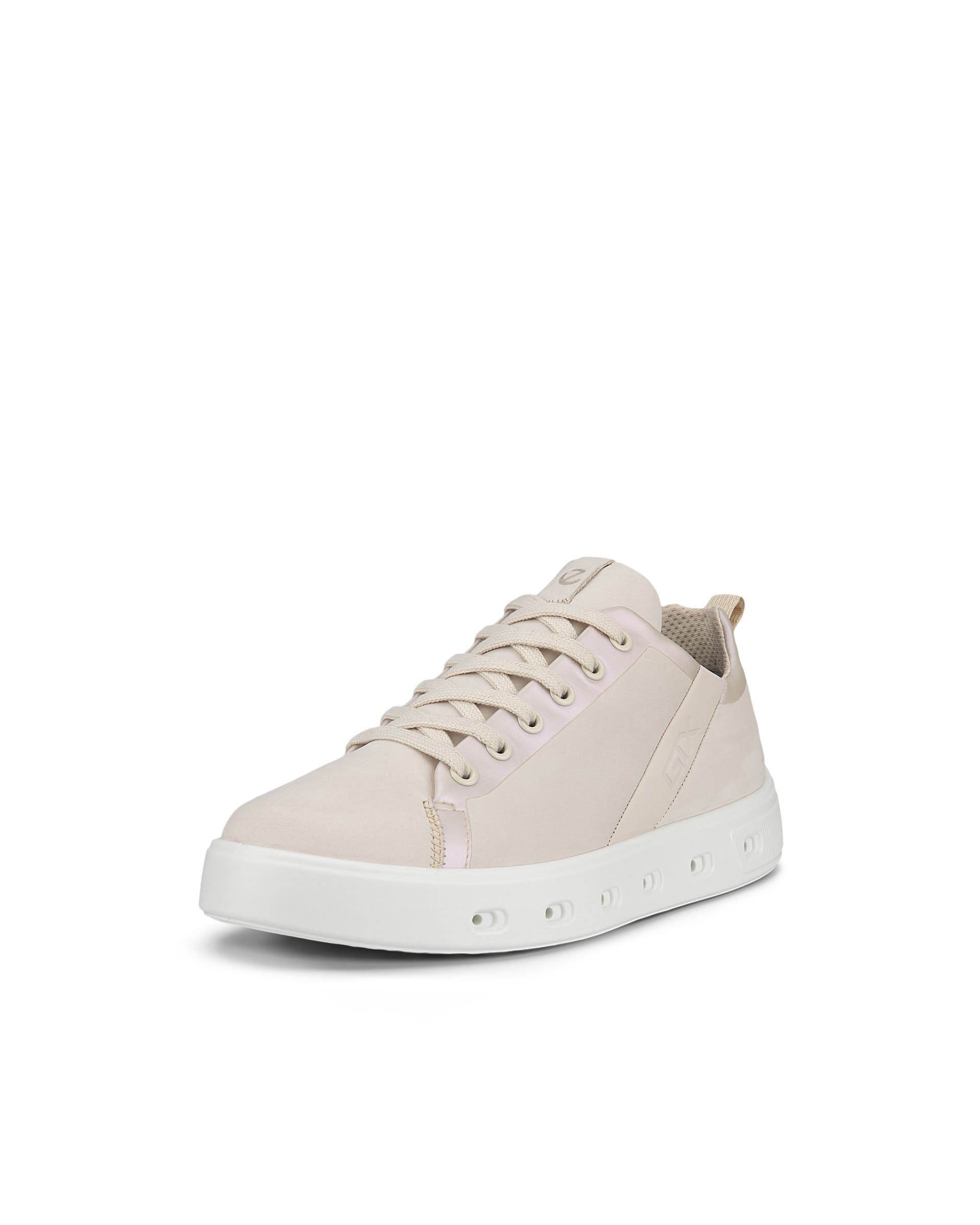 ECCO® Street 720 Dames nubuck Gore-Tex sneaker - Beige - Main