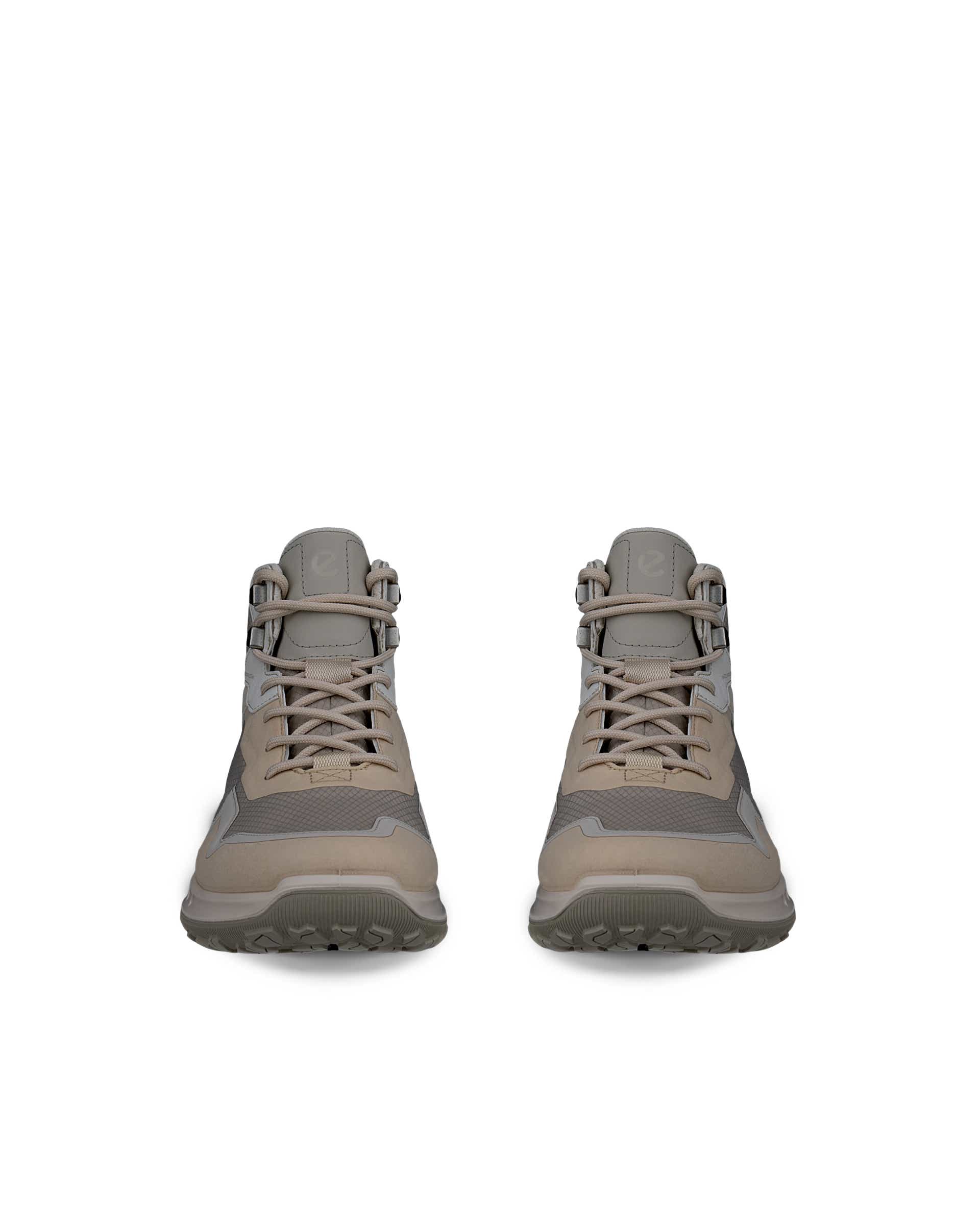 Dámská šněrovací kotníčková obuv ECCO® ULT-TRN - Béžová - Front pair