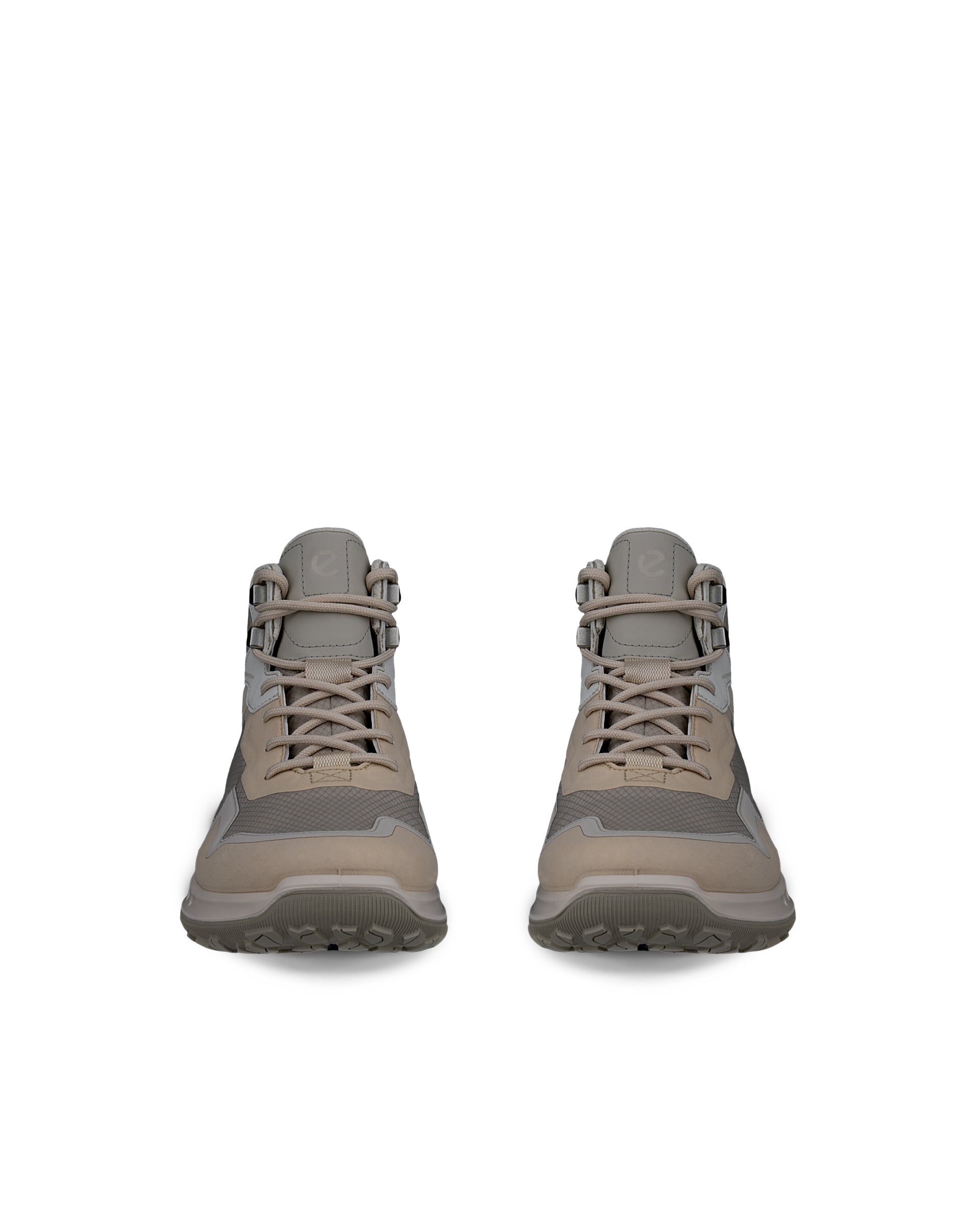 Dámská šněrovací kotníčková obuv ECCO® ULT-TRN - Béžová - Front pair