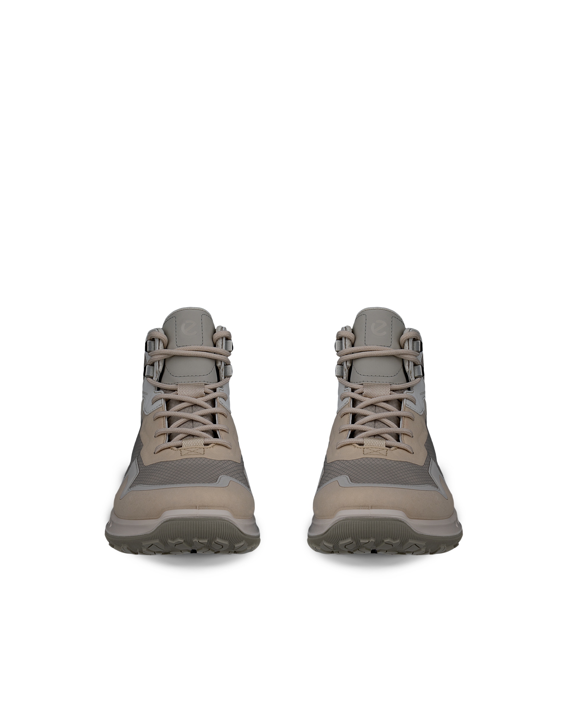 Dámská šněrovací kotníčková obuv ECCO® ULT-TRN - Béžová - Front pair