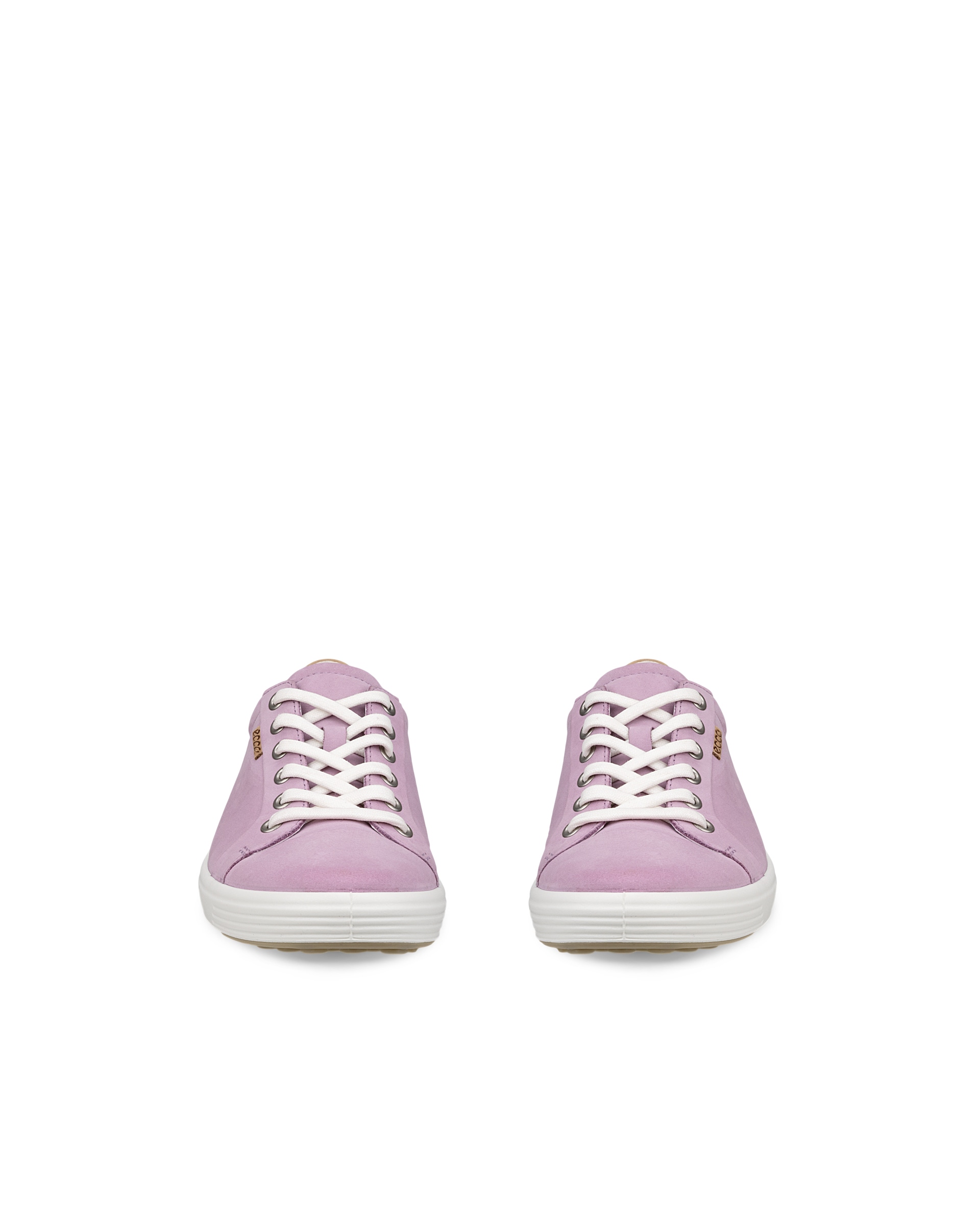 ECCO® Soft 7 baskets en cuir pour femme - Violet - Front pair