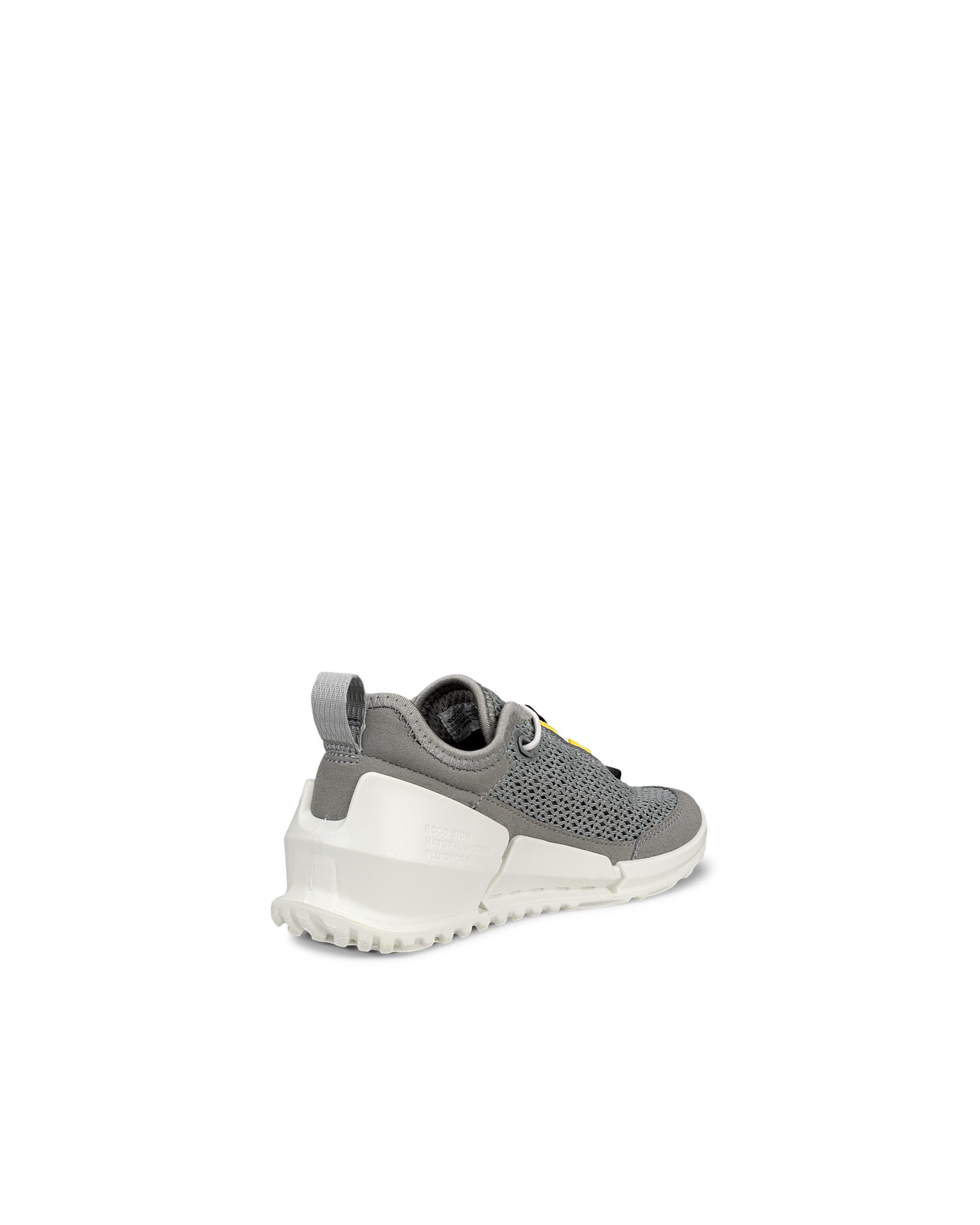 ECCO® Biom K1 Kinder Textilsneaker - Grau - Back