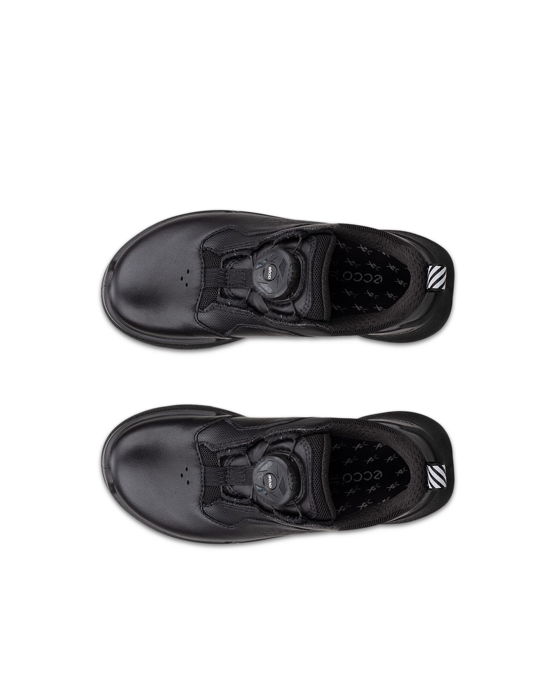 ECCO® BIOM 2.2 K ādas ikdienas apavi bērniem - Melns - Outside