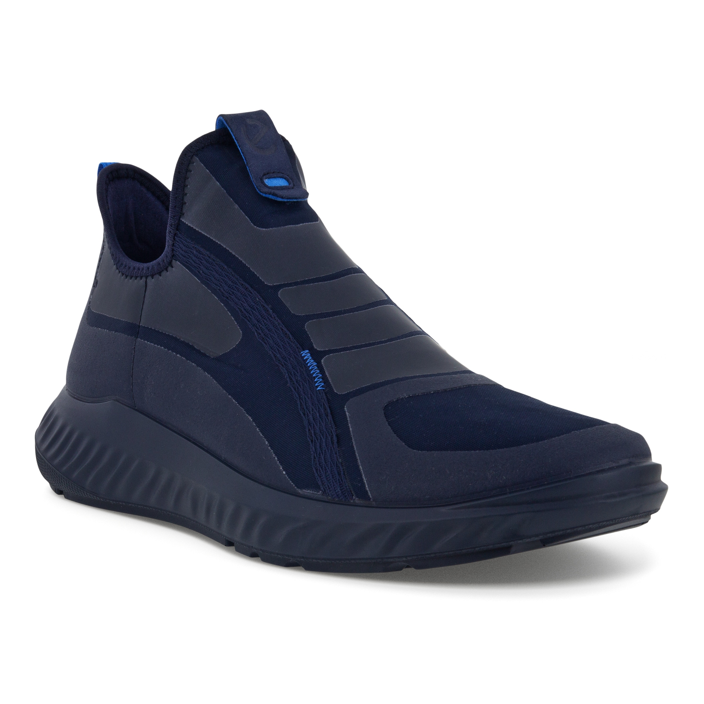 ECCO ATH 1F Low メンズ テキスタイルスリップオンスニーカー - ブルー - Main