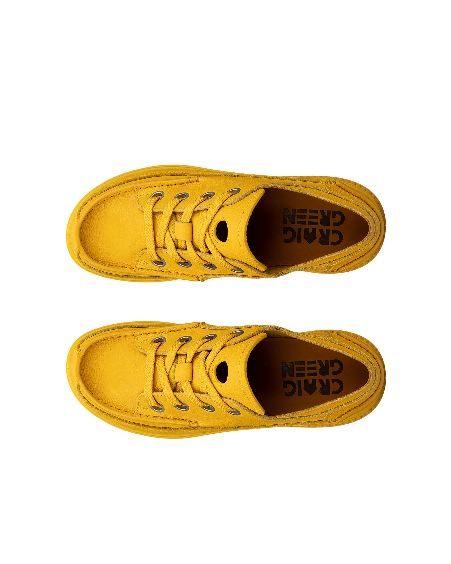 ECCO WALKER 3.0 MEN メンズ レザーシューズ - イエロー - Outside