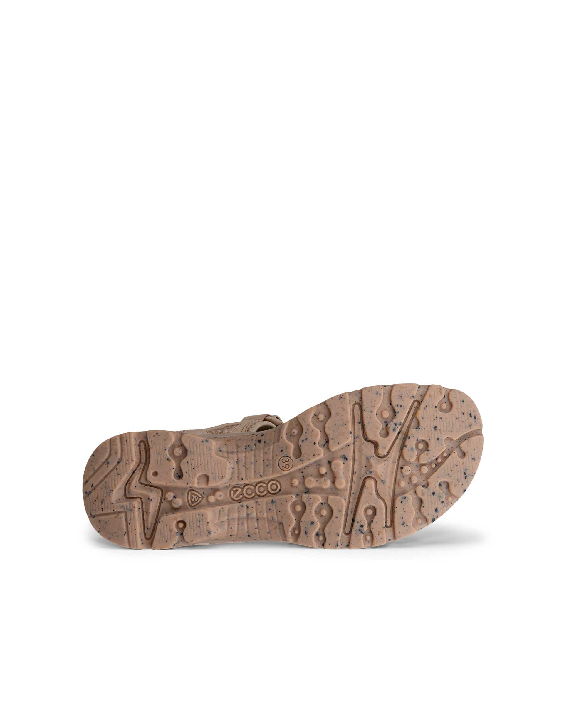 ECCO® Offroad Damen Trekkingsandale aus Nubukleder - Beige - Sole