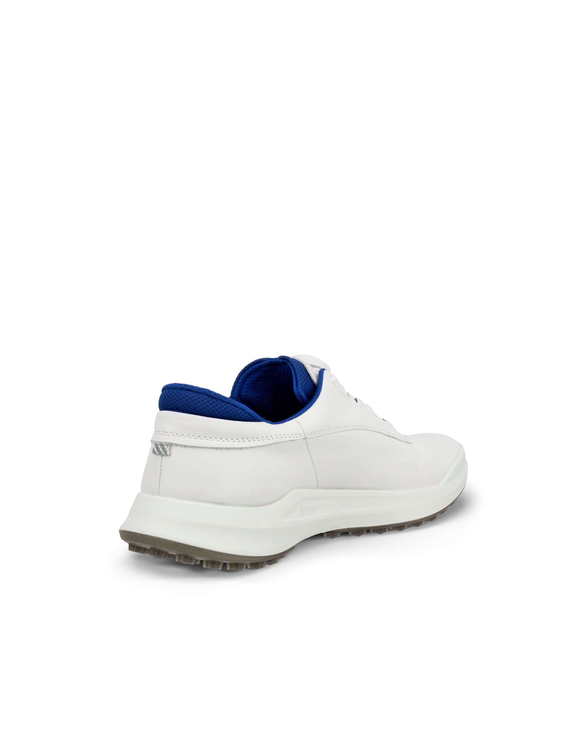 ゴルフシューズ　ECCO COREホワイトシルバー 24.5センチ　100804 Men's ECCO® Golf Core Leather Golf Shoe | White