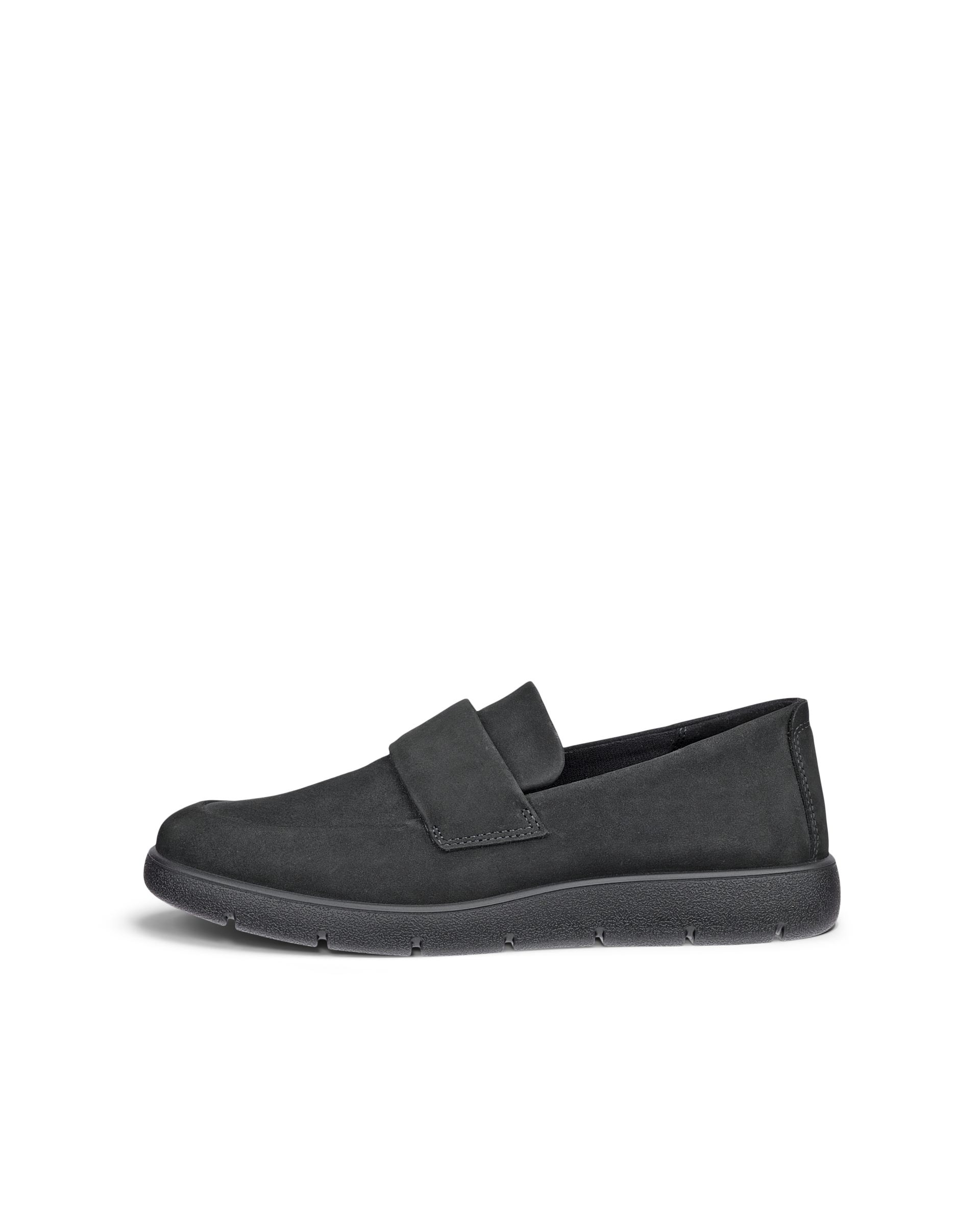 ECCO® BELLA 2 dames nubuck loafer - Zwart - Outside