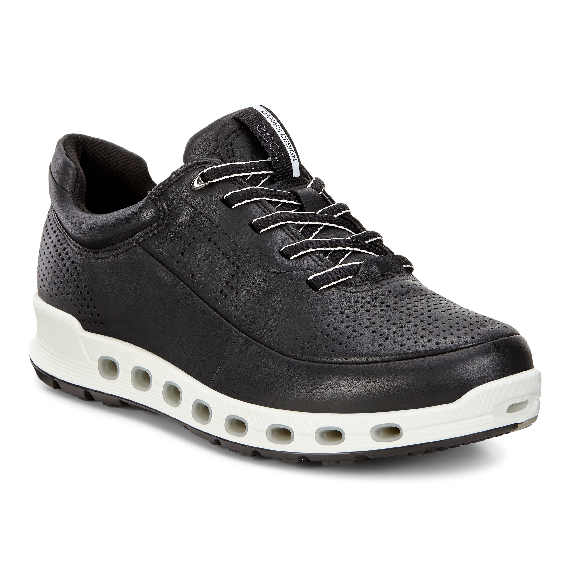 ECCO Wmns Cool 2.0 GTX Sneaker - Black - Main