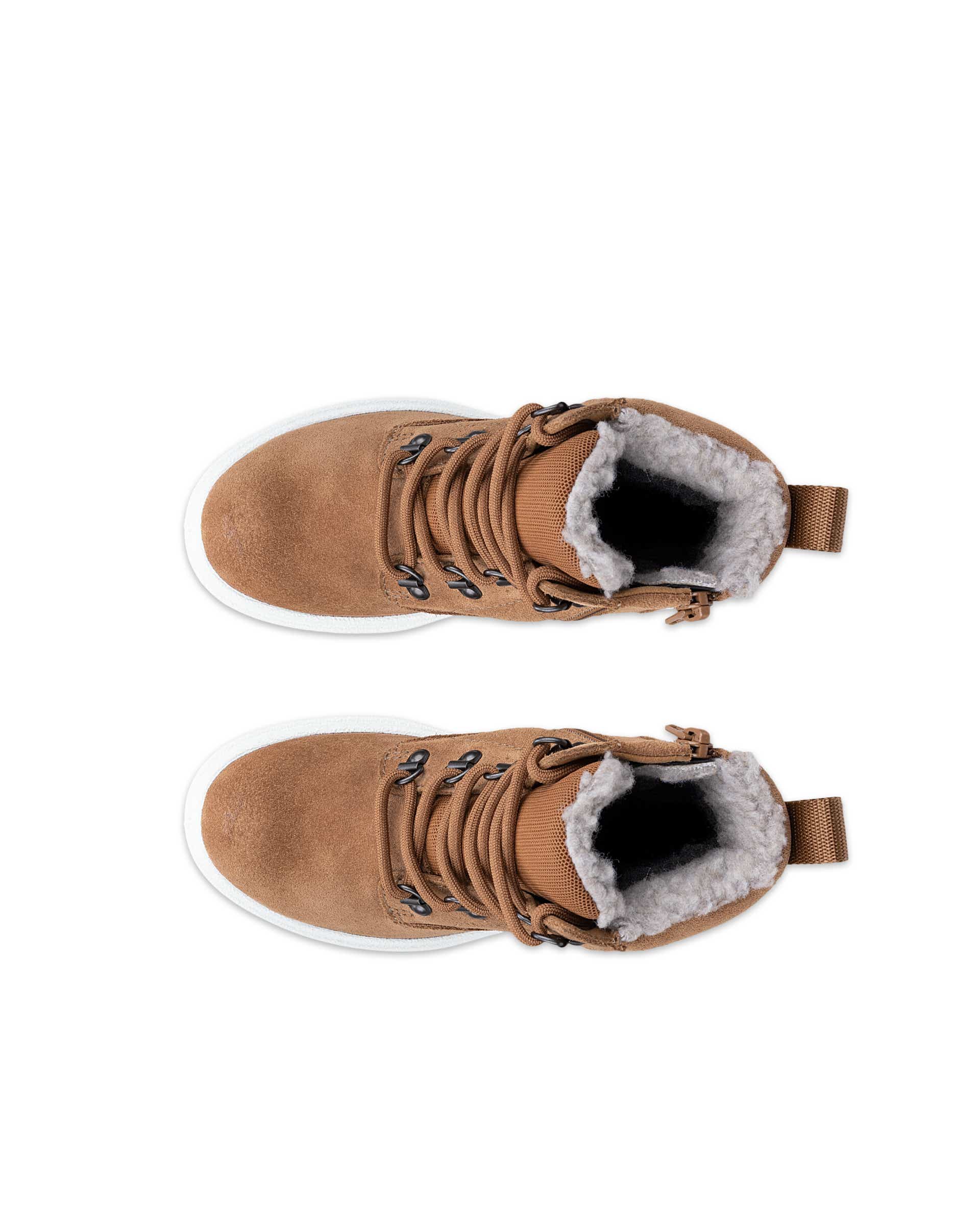 ECCO GRAINER K LACE UP BOOT - Castanho - Top left pair