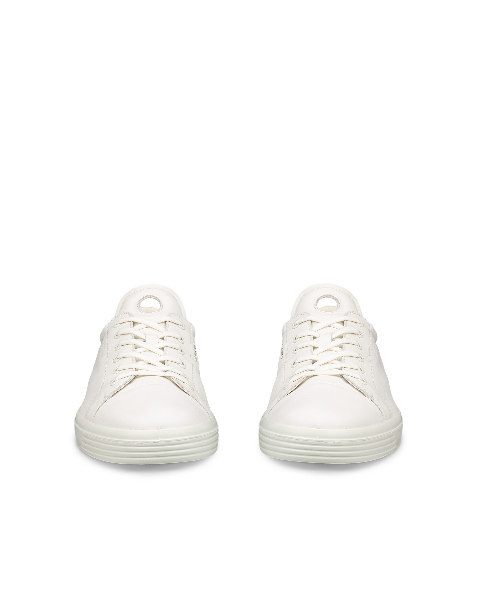 ECCO® SOFT CLASSIC odiniai sportbačiai vyrams - Balta - Front pair