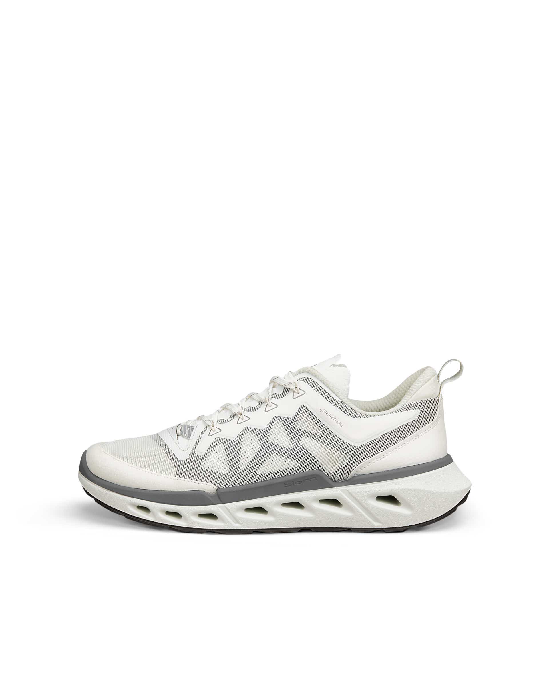 Men's ECCO® Biom 720 Leather Sneaker - White - Outside