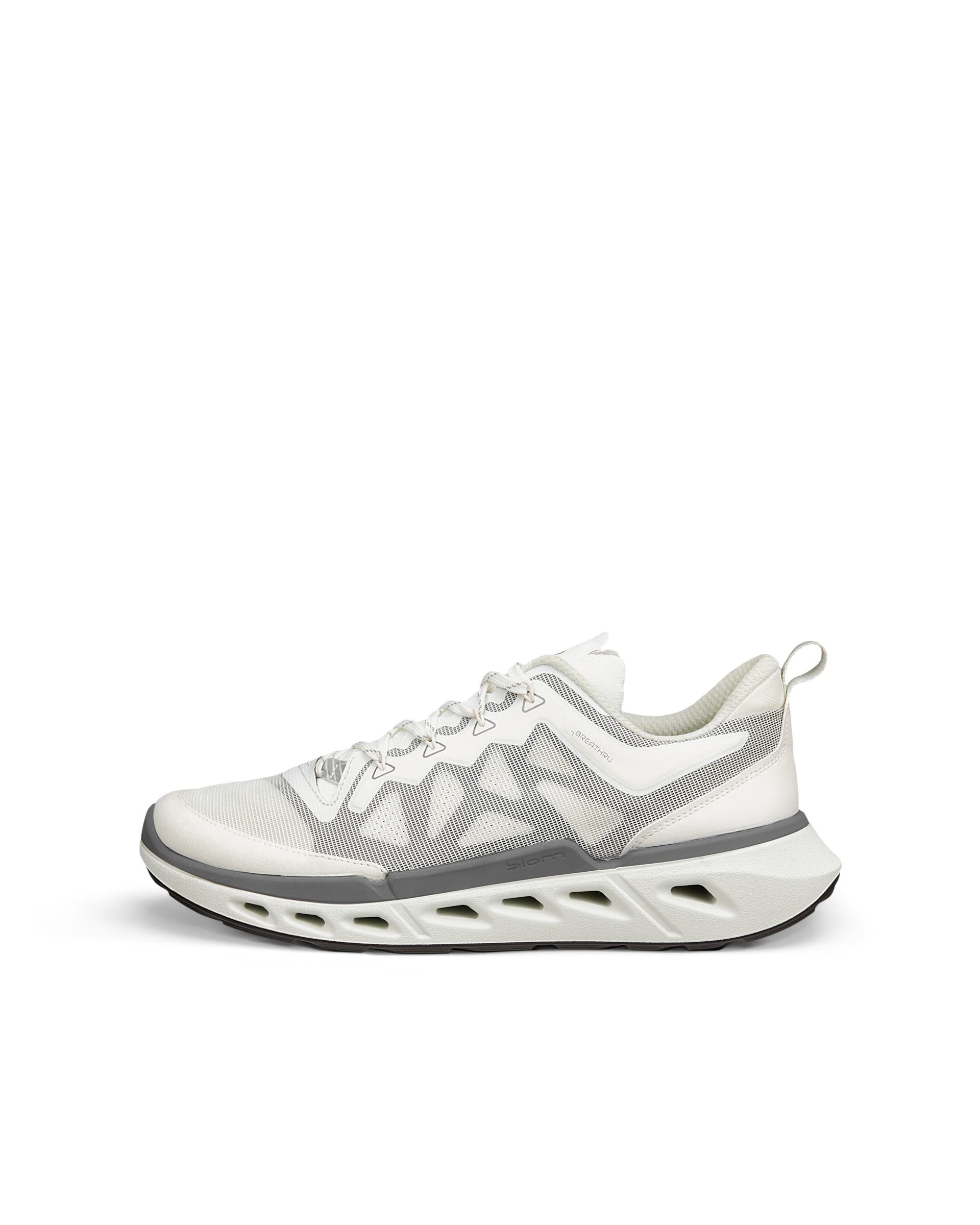Men's ECCO® Biom 720 Leather Sneaker - White - Outside