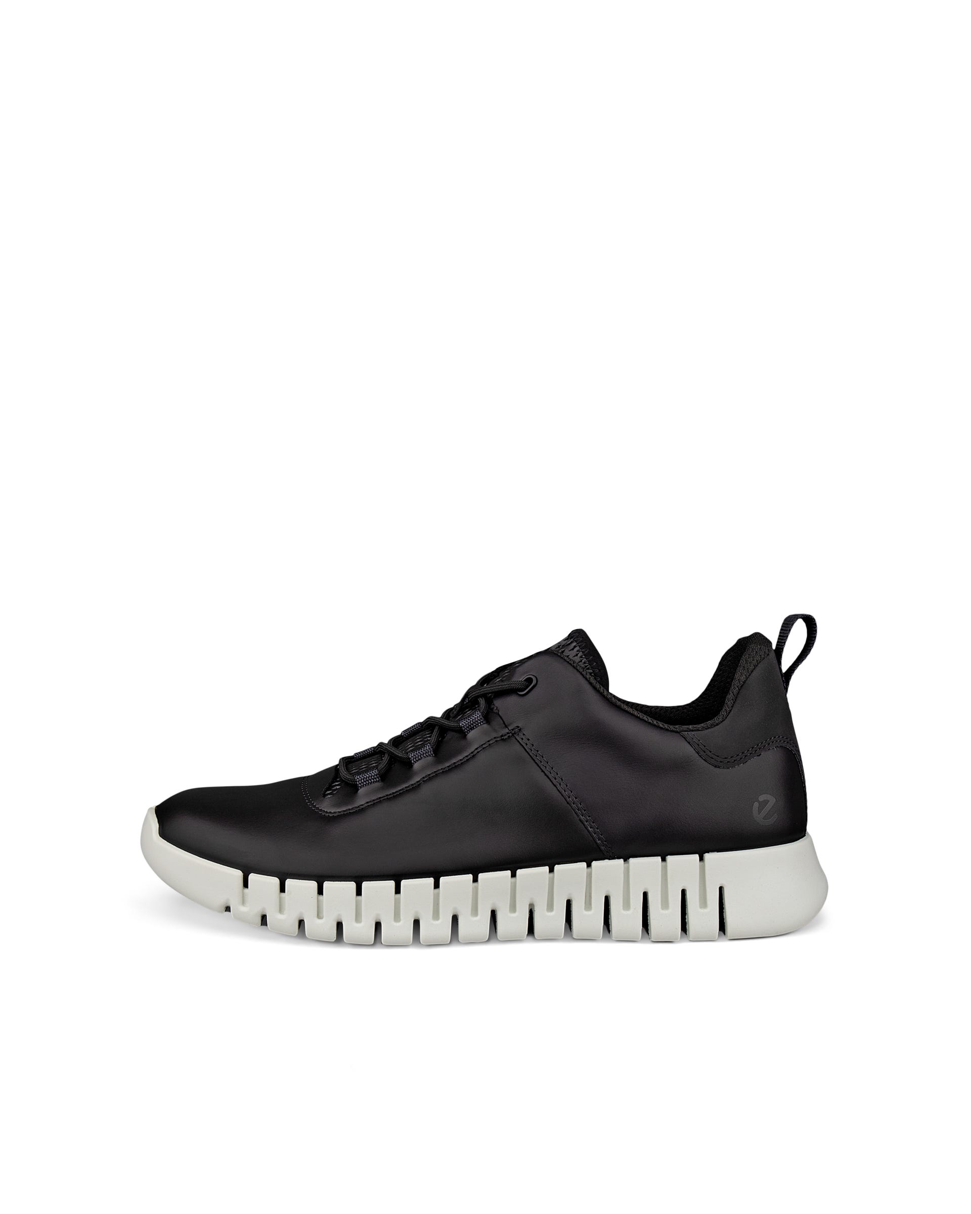 ecco シルバーオープントゥミュール　24、5 Men's ECCO® Gruuv Leather Sneaker | Black