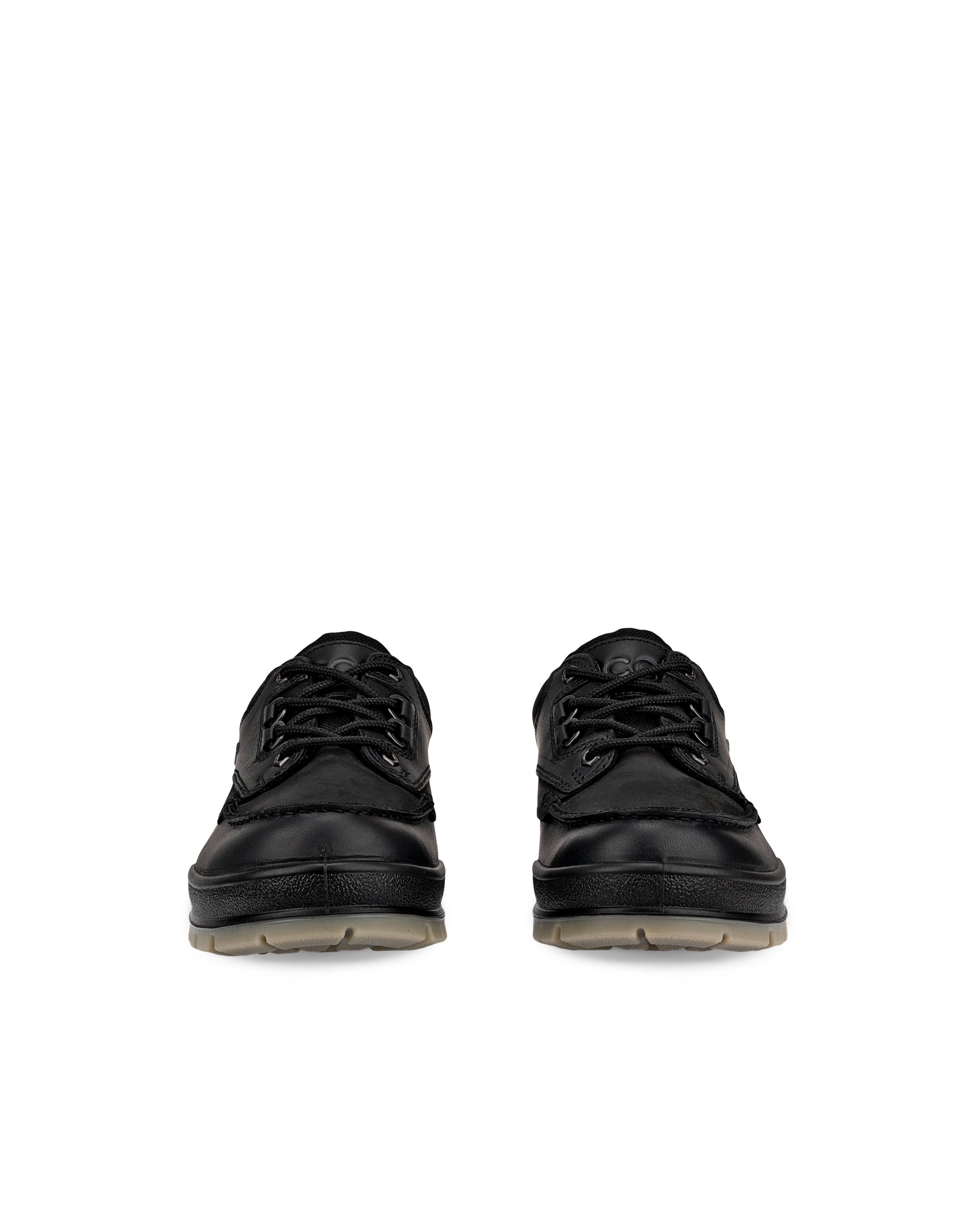 Pánske outdoorové kožené tenisky Gore-Tex ECCO® Track 25 - Čierna - Front pair
