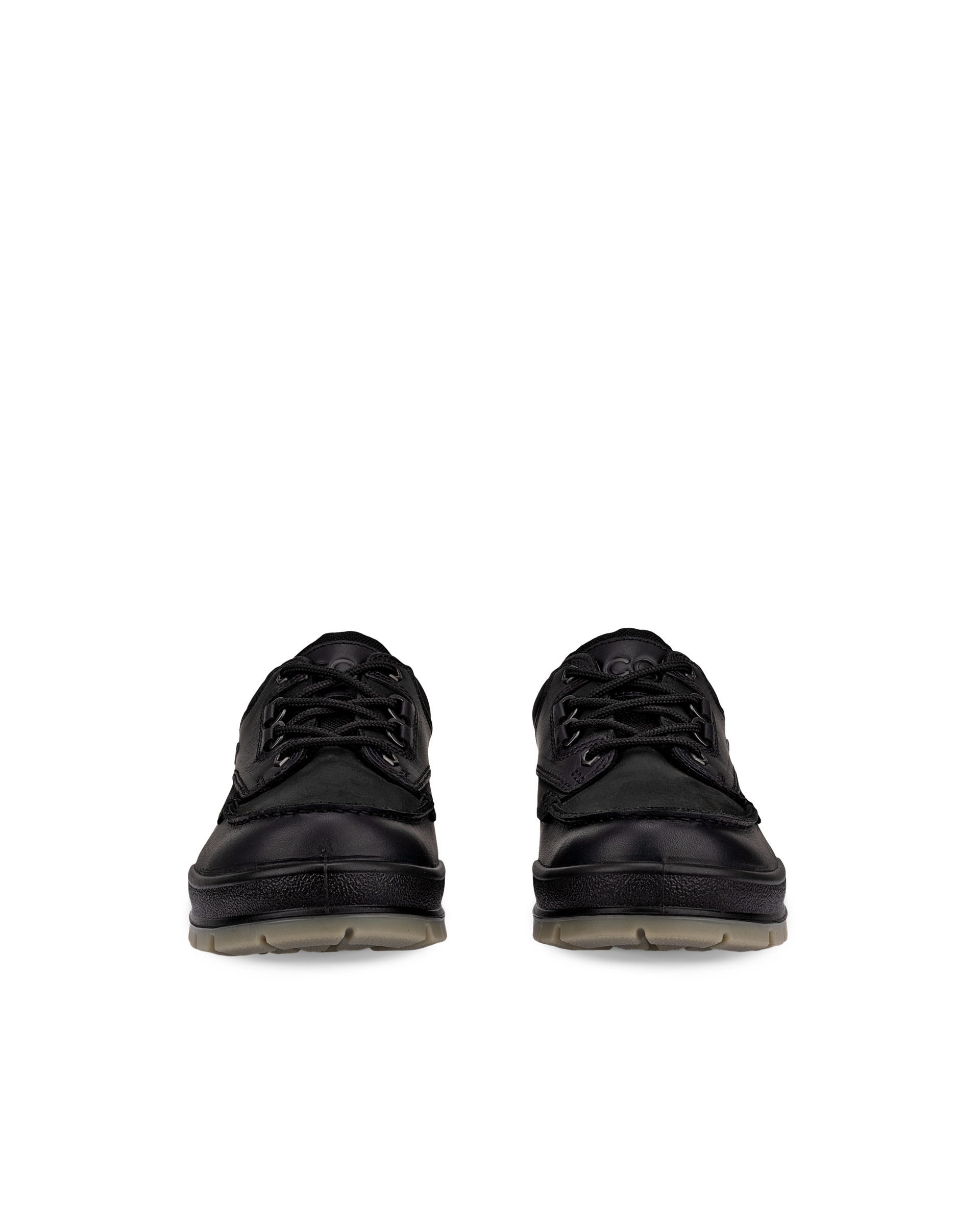 ECCO® Ult-Trn chaussure de randonnée imperméable en nubuck pour homme - Noir - Front pair