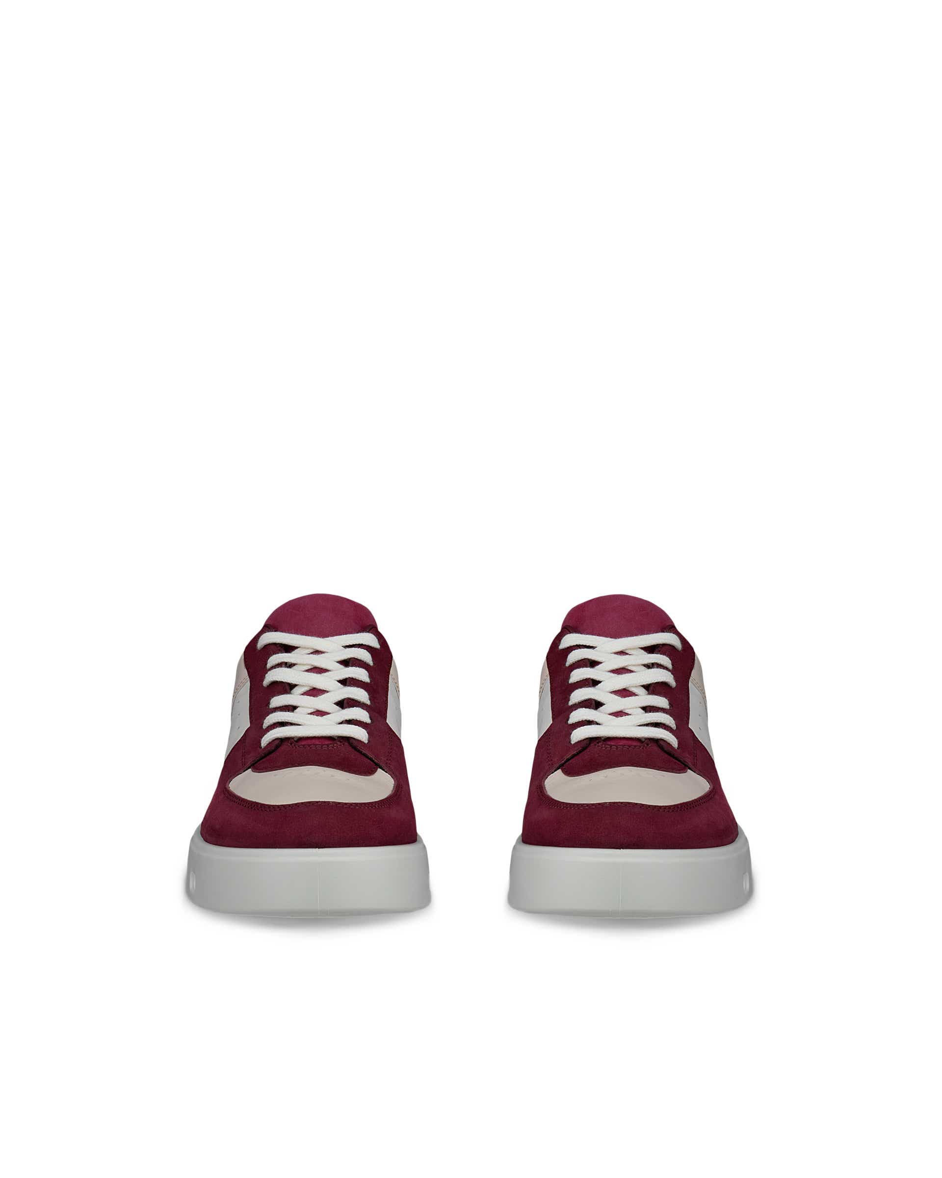 ECCO® STREET 720 ženske kožne tenisice Gore-Tex - Crvena - Front pair