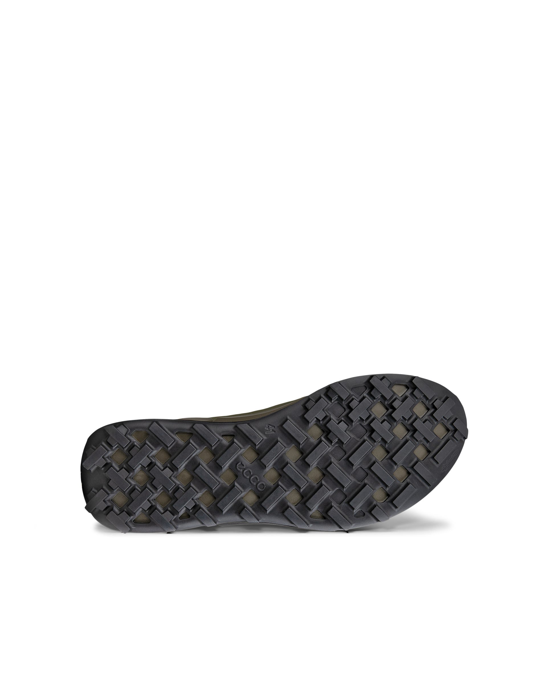 ECCO BIOM 2.1 X Mountain メンズ テキスタイルGore-Texハイカットハイキングスニーカー - グリーン - Sole