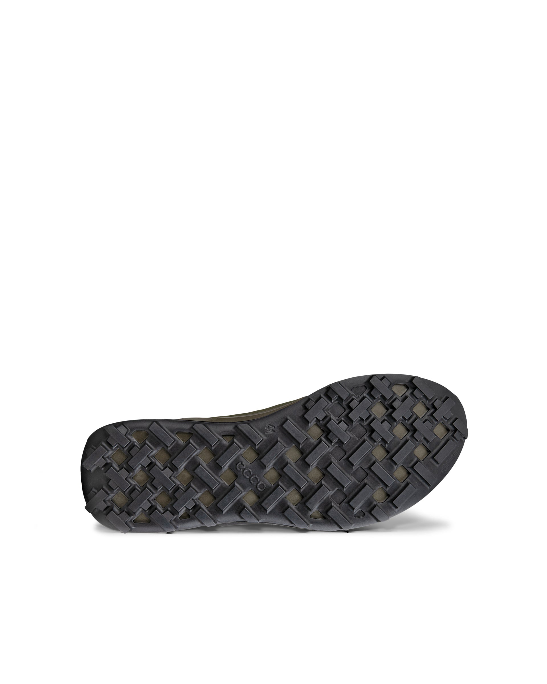 ECCO BIOM 2.1 X Mountain メンズ テキスタイルGore-Texハイカットハイキングスニーカー - グリーン - Sole
