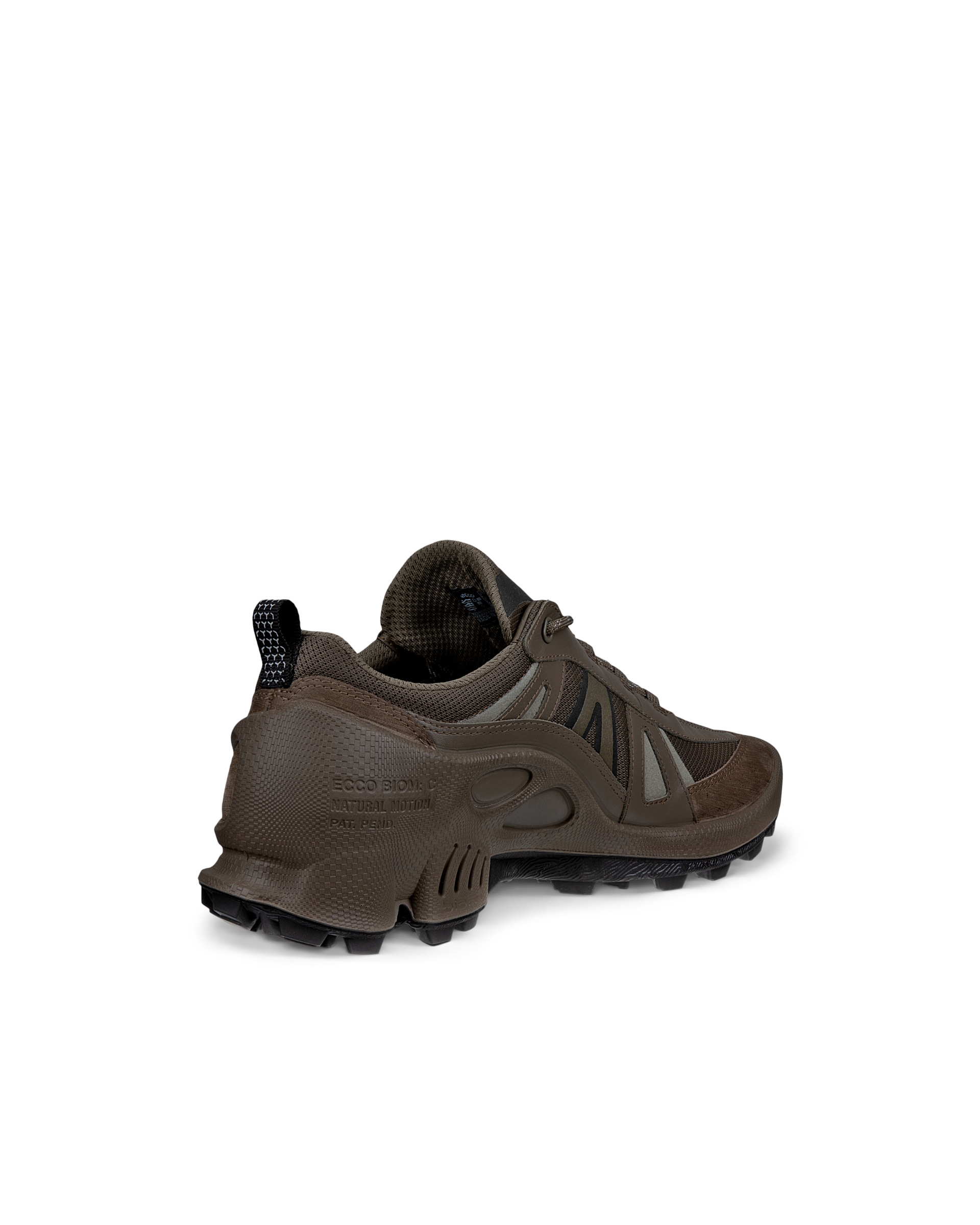 Men's ECCO® Biom C-Trail Textile Gore-Tex Sneaker - Brown - Back
