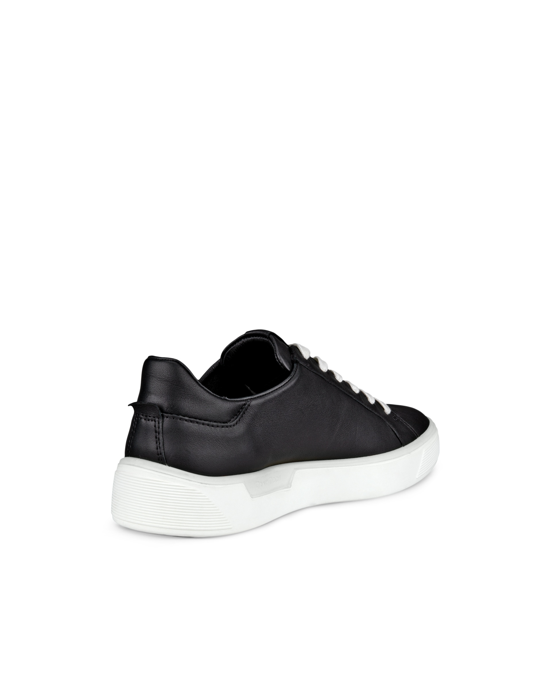 ECCO® Street Tray baskets en cuir pour femme - Noir - Back