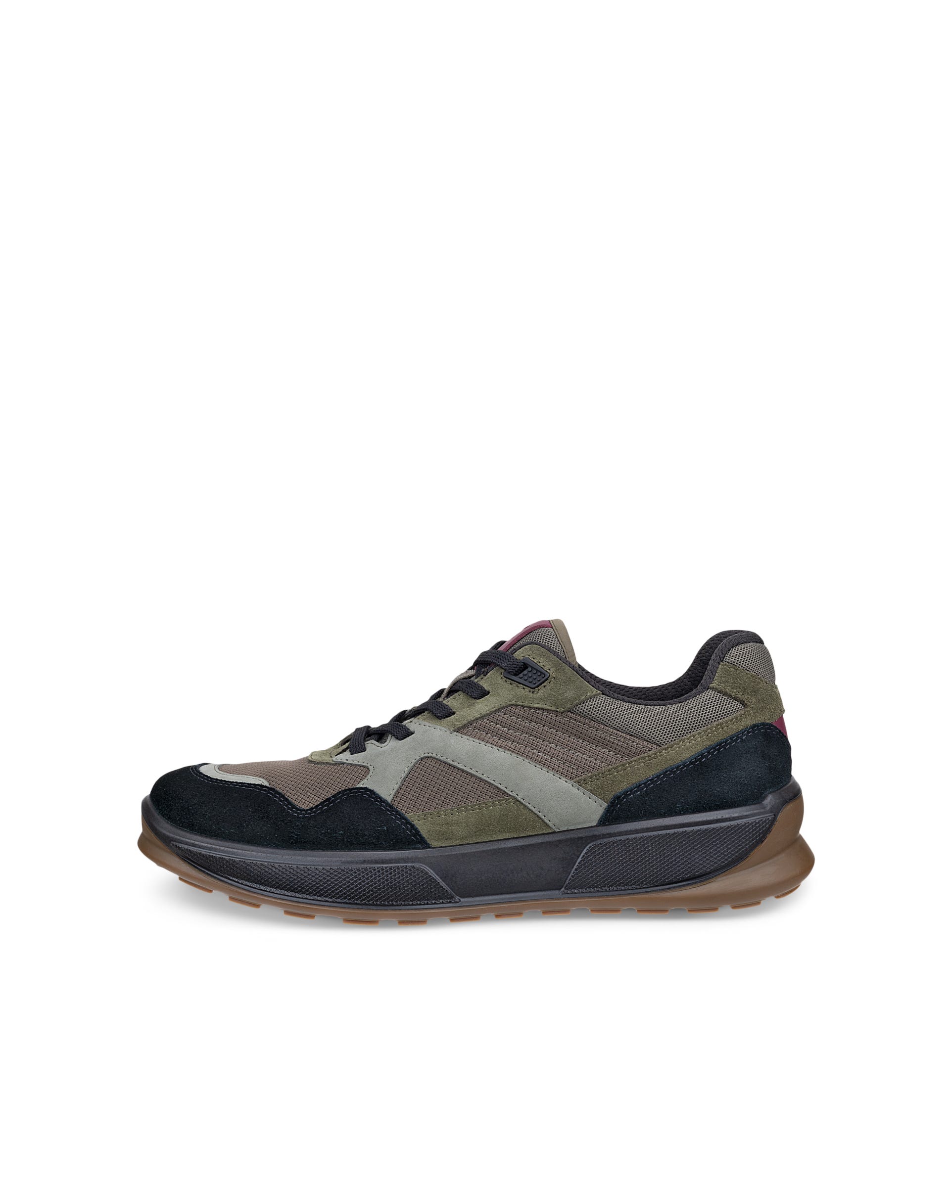 ECCO® BYWAY 2.0 sneakers i ruskind til herrer - Grøn - Outside
