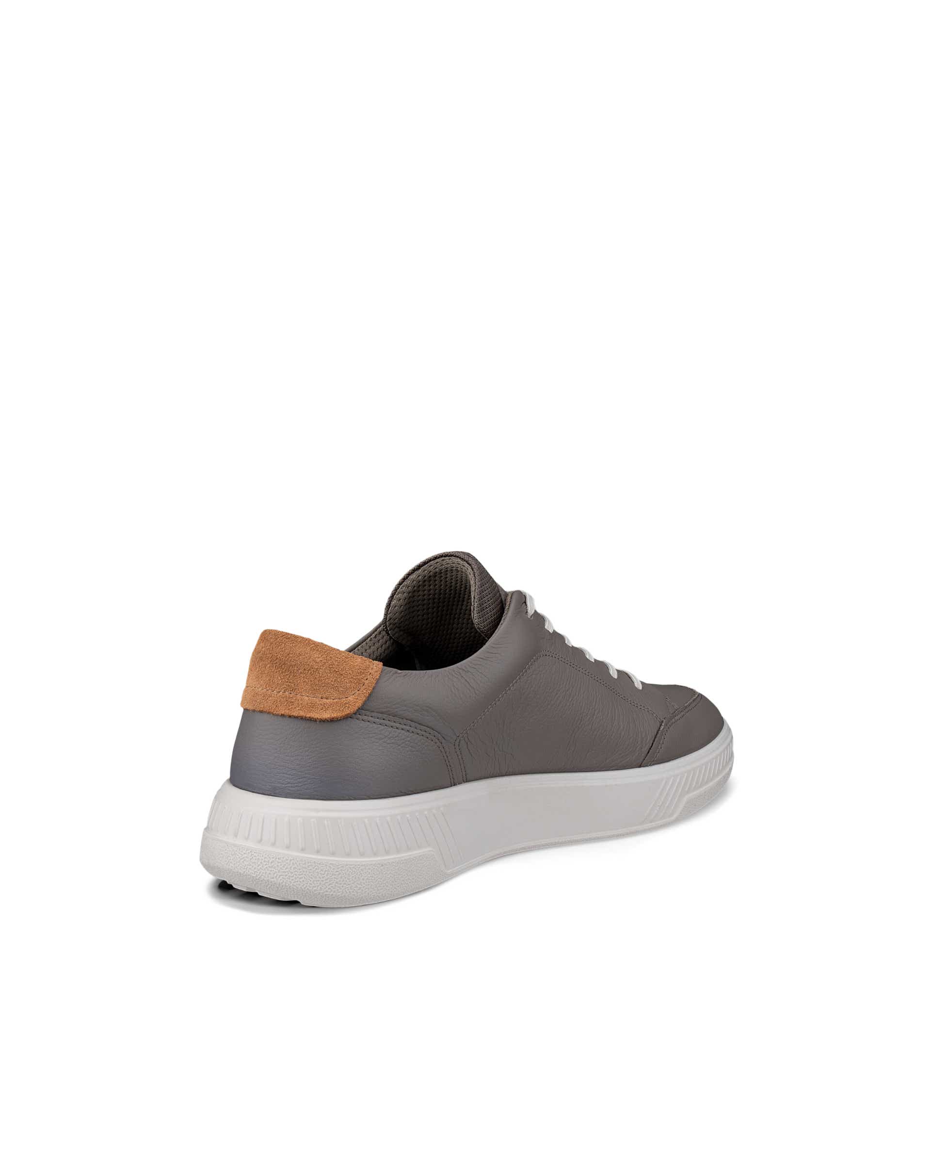 Men's ECCO® MOVE Leather Sneaker - Gray - Back
