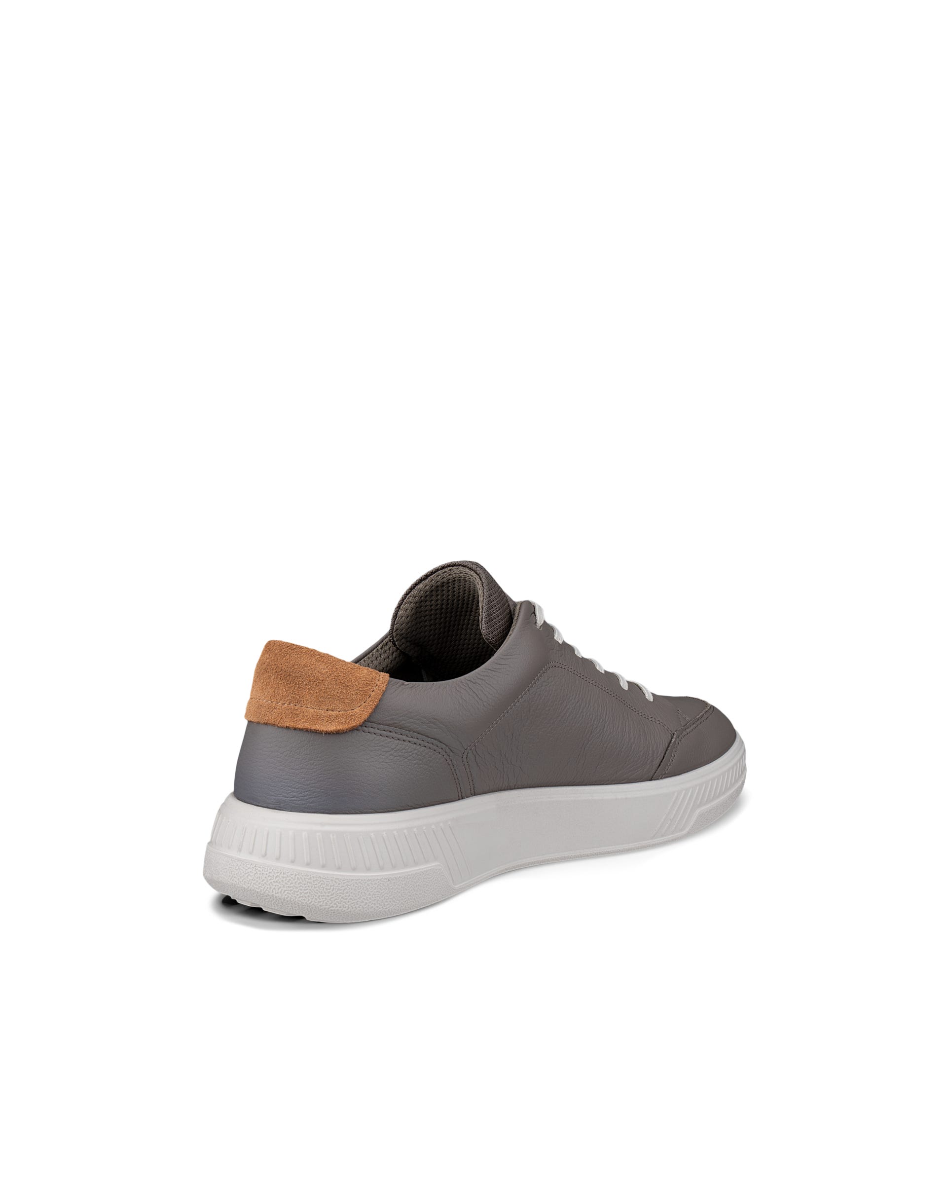 Men's ECCO® MOVE Leather Sneaker - Gray - Back