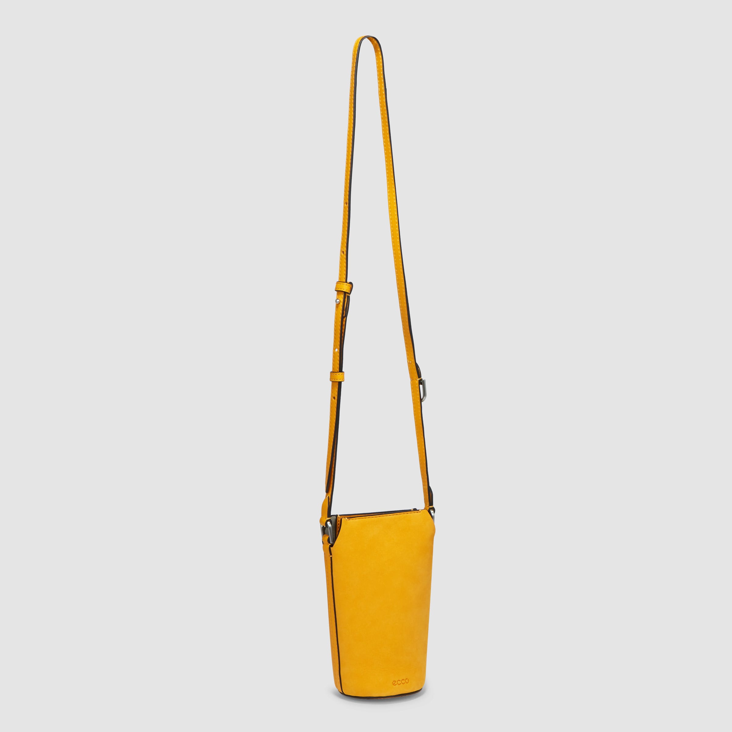 ECCO® Pot Hybrid Leather Crossbody Bag - Yellow - Main