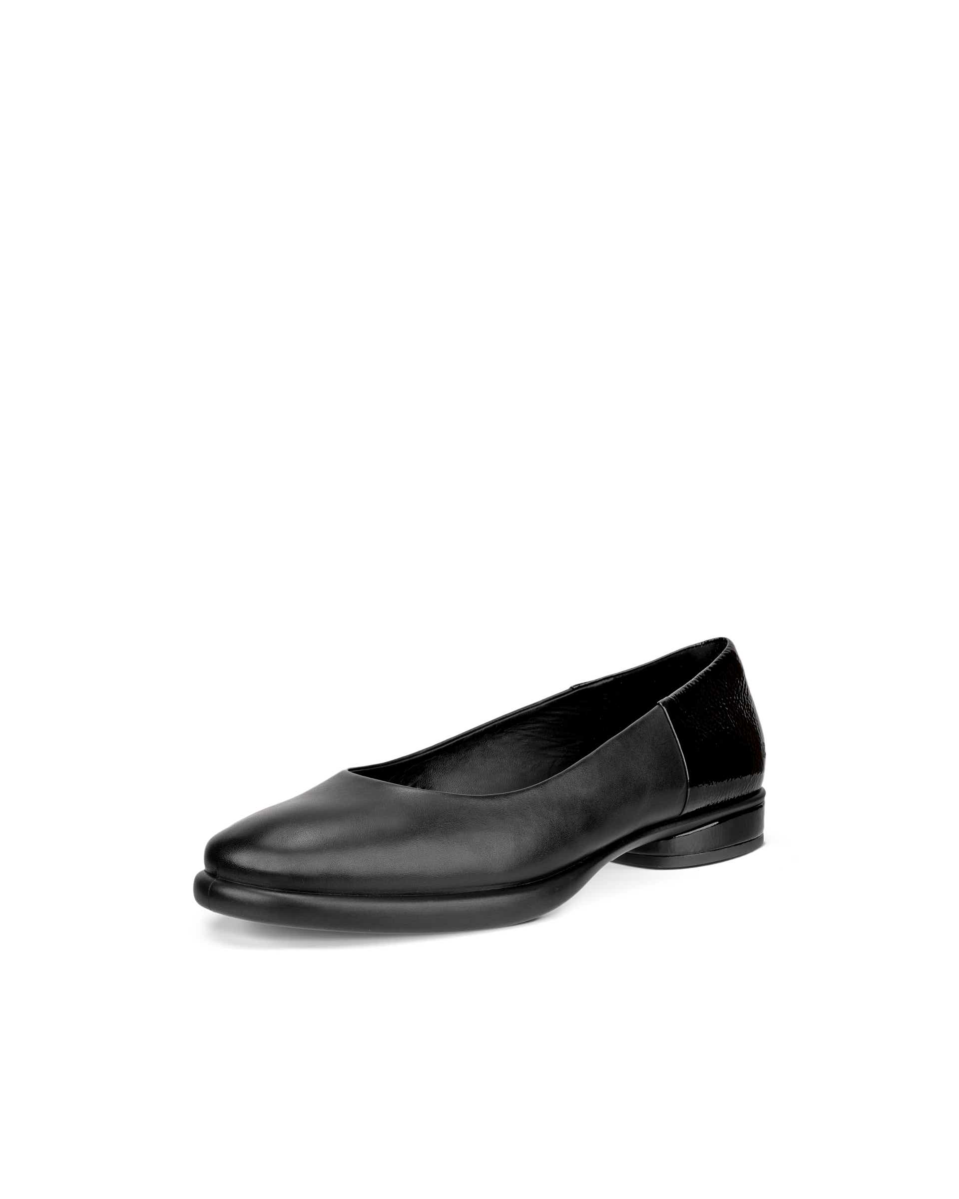 Dámské kožené baleríny ECCO® Sculpted LX - Černá - Main