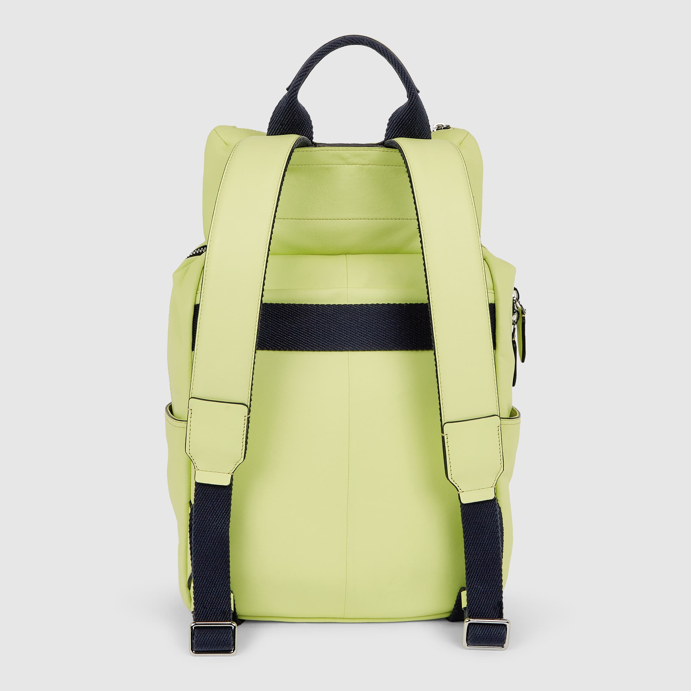 ECCO® Journey Leather Backpack - Green - Back