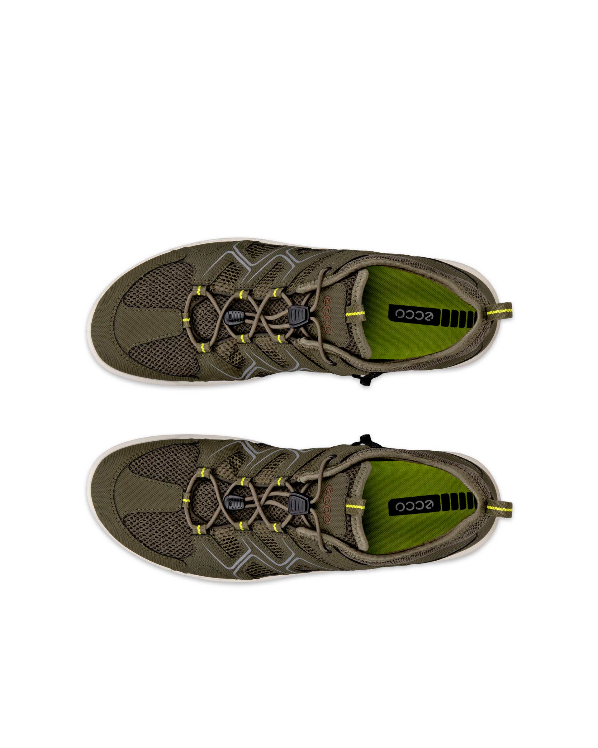 Sapatos caminhada homem ECCO® Terracruise LT - Verde - Top left pair