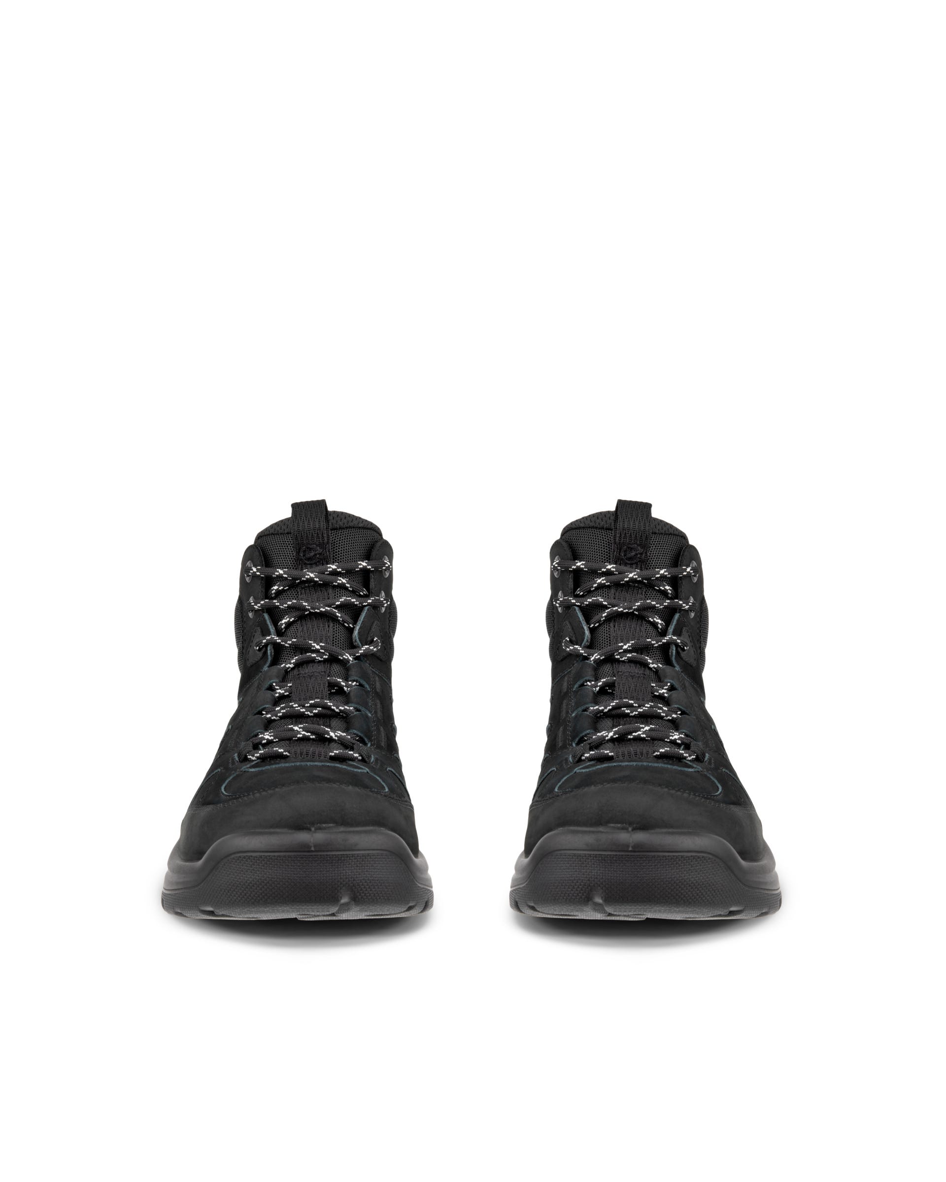 ECCO® Offroad Vattentät halvhög känga i nubuck för utomhusbruk dam - Svart - Front pair