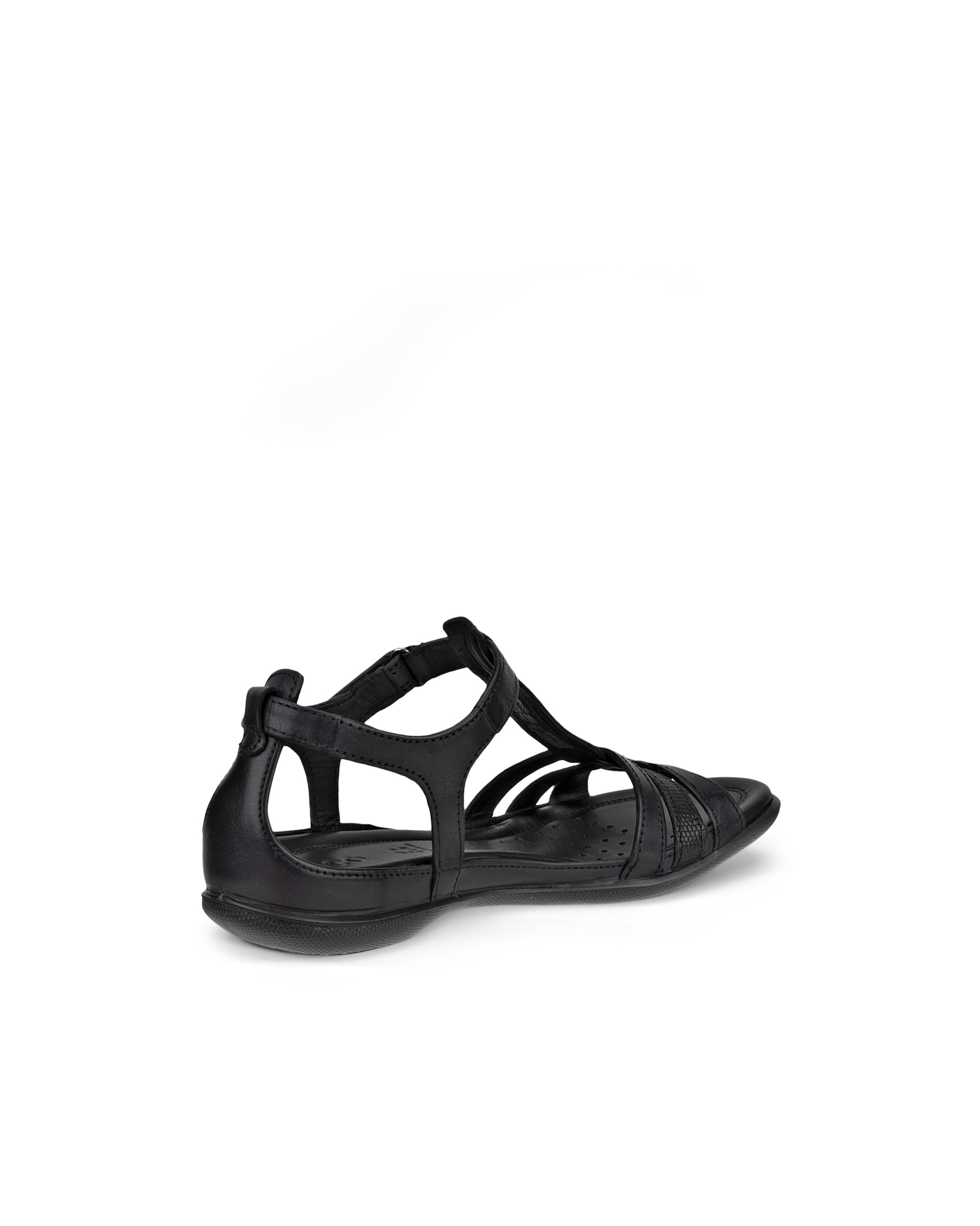 ECCO® Flash salomé cuir pour femme - Noir - Back