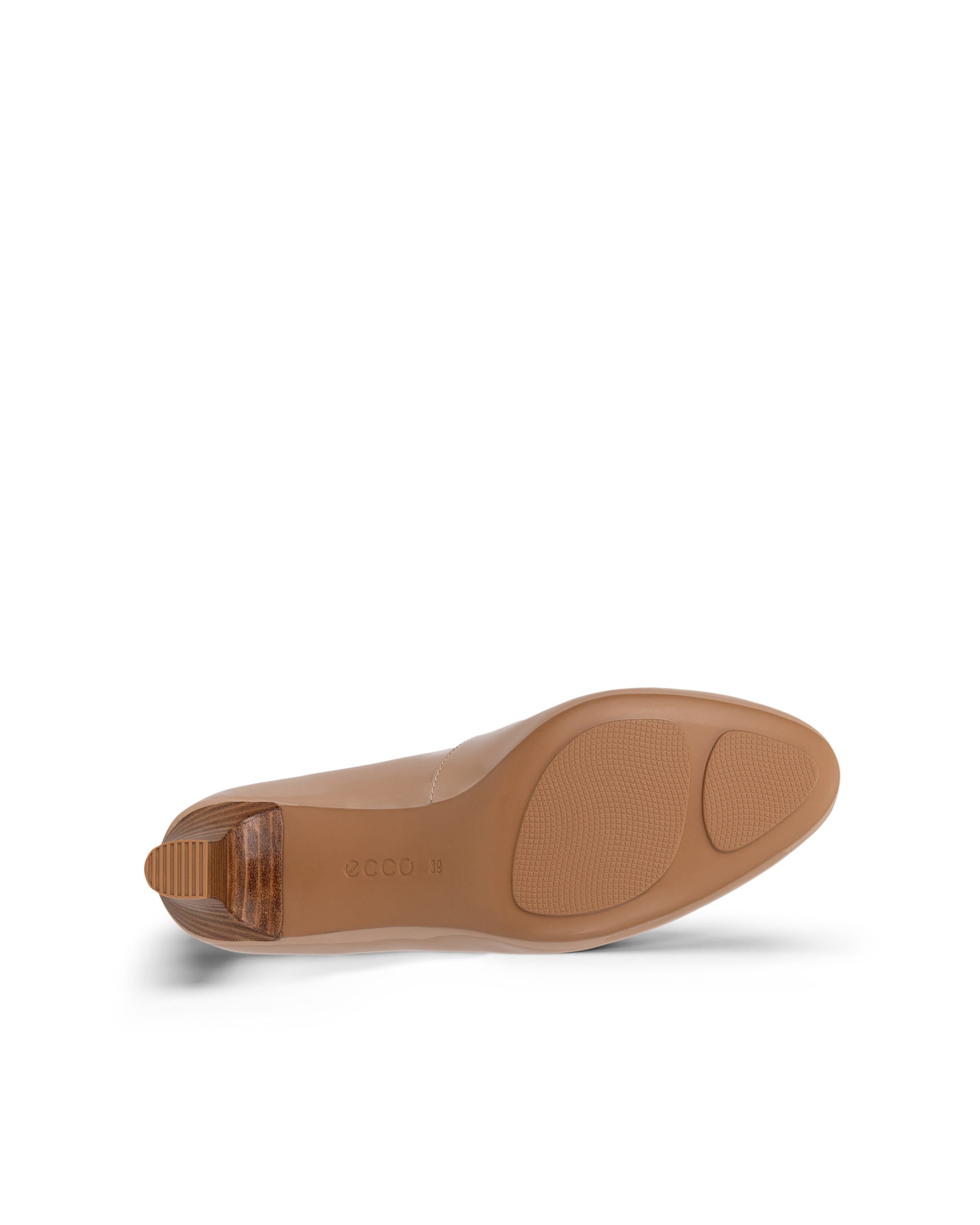 ECCO® ELEVATE 55 escarpins cuir pour femme - Beige - Outside