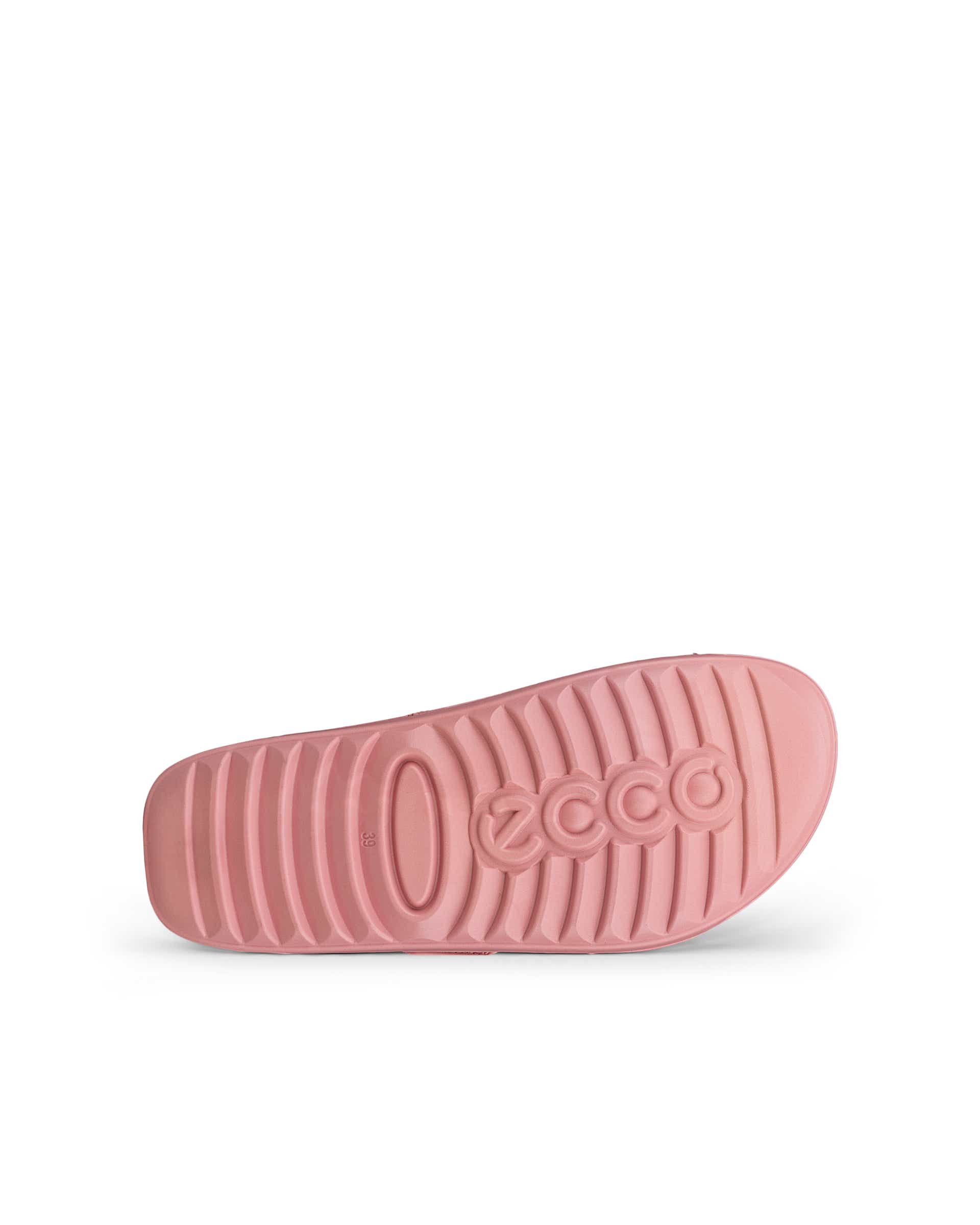 ECCO® Cozmo PF sandale en cuir deux brides  pour femme - Rose - Sole