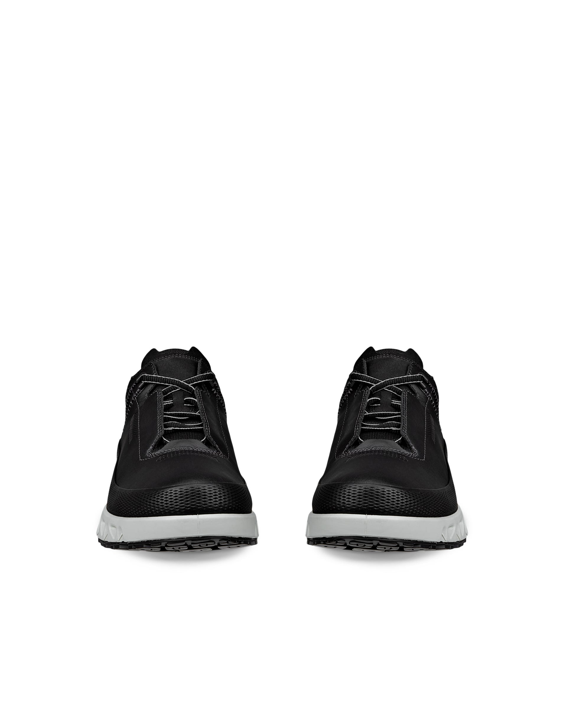 Zapatos de piel Gore-Tex ECCO® Multi-Vent para hombre - Negro - Front pair
