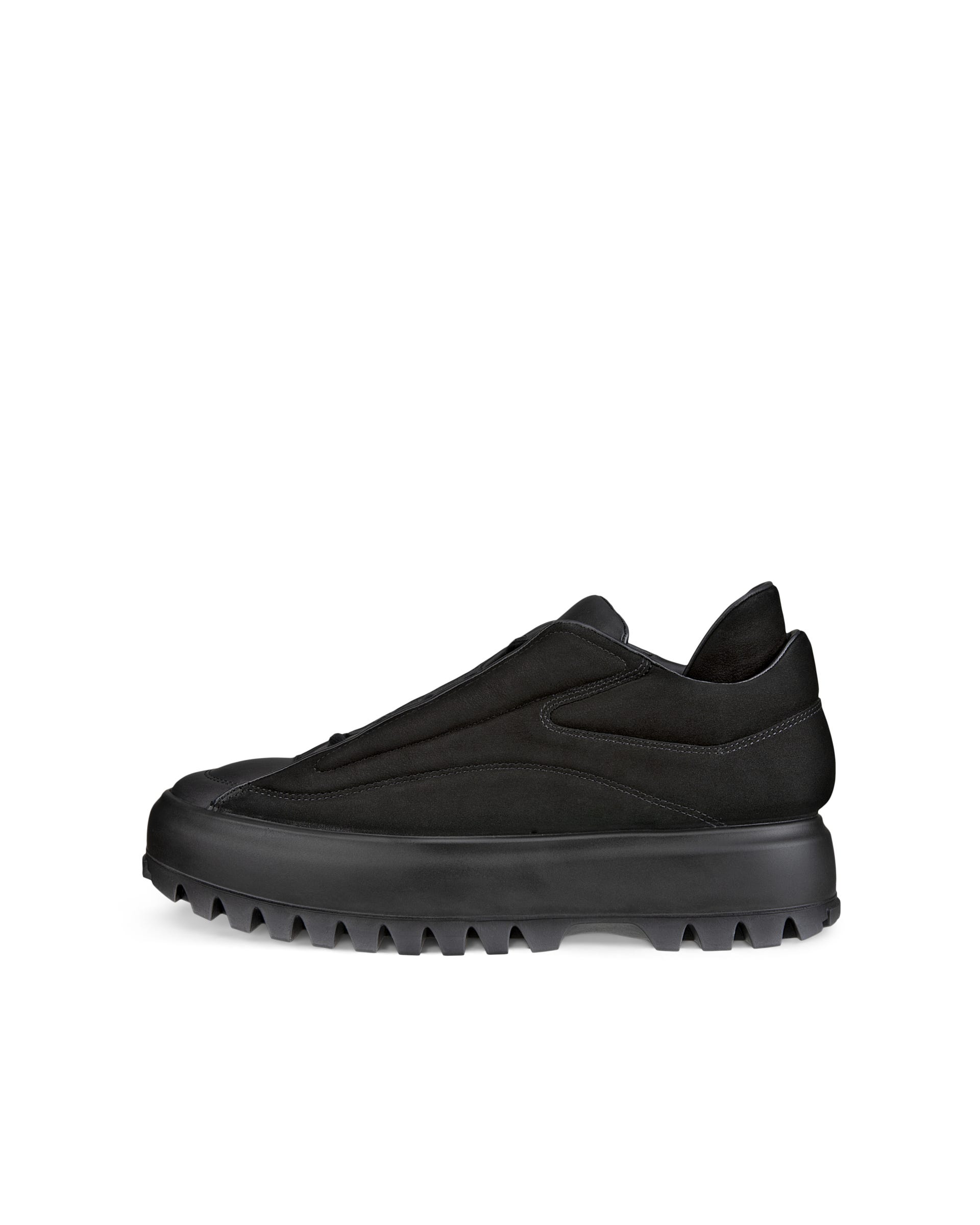 ECCO STREET ACE RAL7000 MENS メンズ ヌバックスニーカー - ブラック - Outside