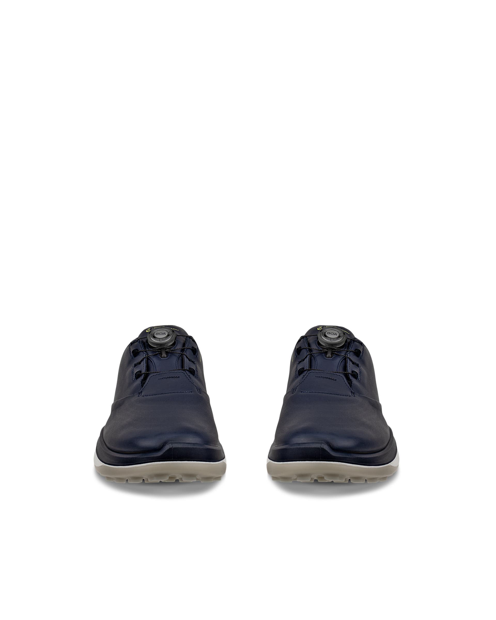ECCO® Golf LT1 Herren Wasserdichte Golfschuh aus Leder - Blau - Front pair